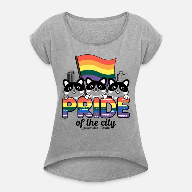 Pride of Jacksonville City Florida USA Rainbow Fla