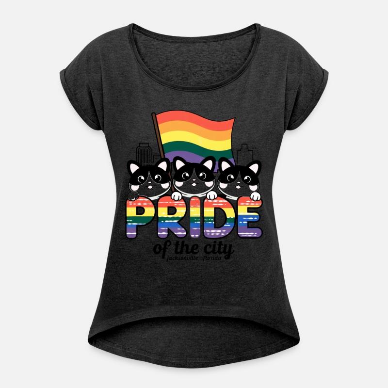 Pride of Jacksonville City Florida USA Rainbow Fla