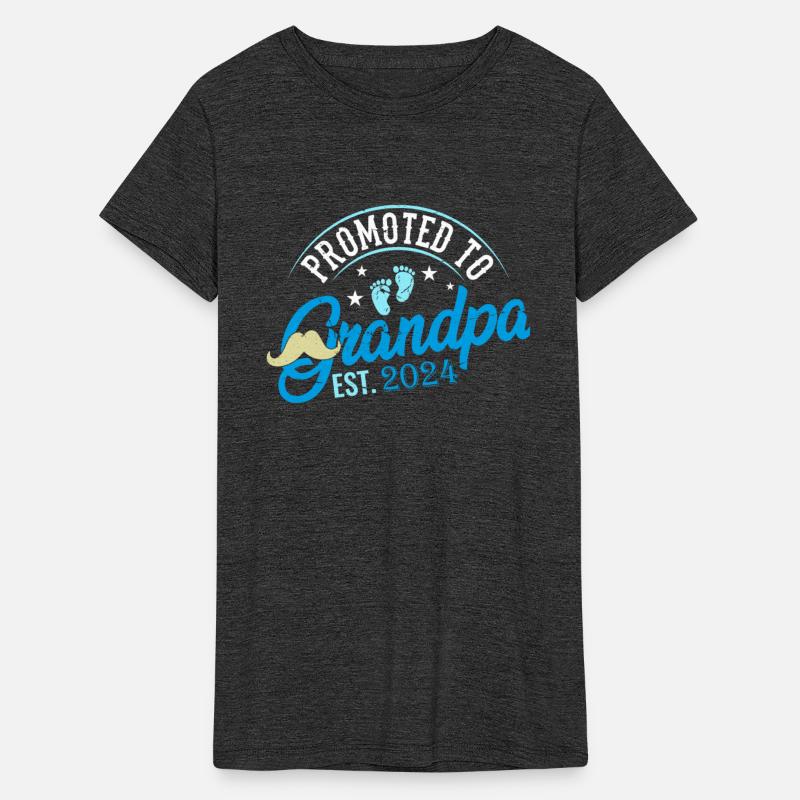 Promoted To Grandad Est 2024 New Grandad Gift