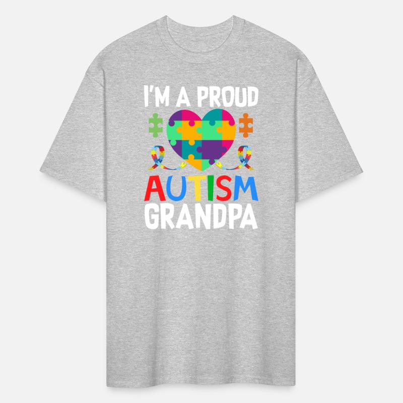 Proud Grandpa Autism Awareness Family Matching