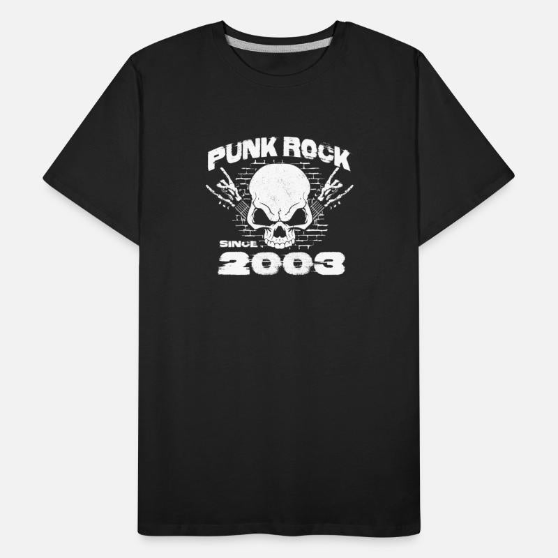 Punk Rock Since 2003 - Skull Rock Hands 21st