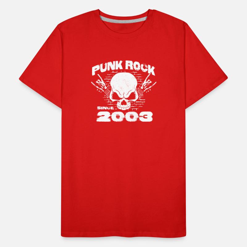 Punk Rock Since 2003 - Skull Rock Hands 21st