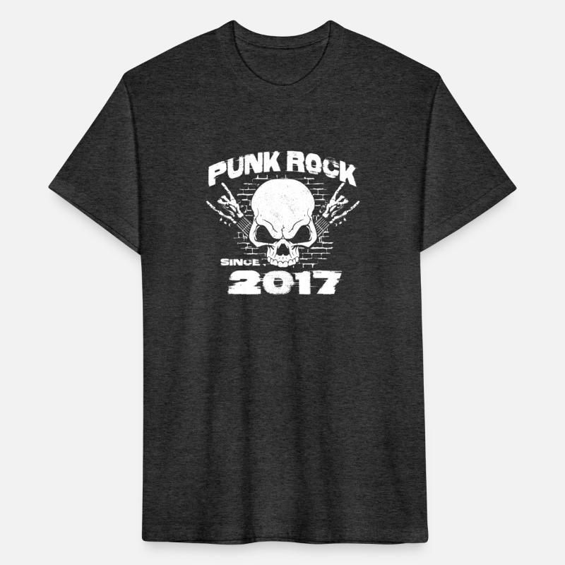 Punk Rock Since 2017 - Skull Rock Hands 7th