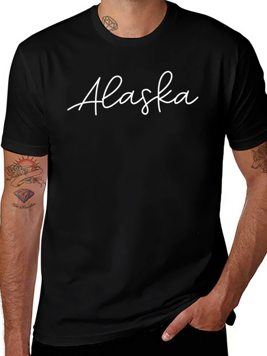 Alaska Script T-Shirt - Stylish & Comfortable
