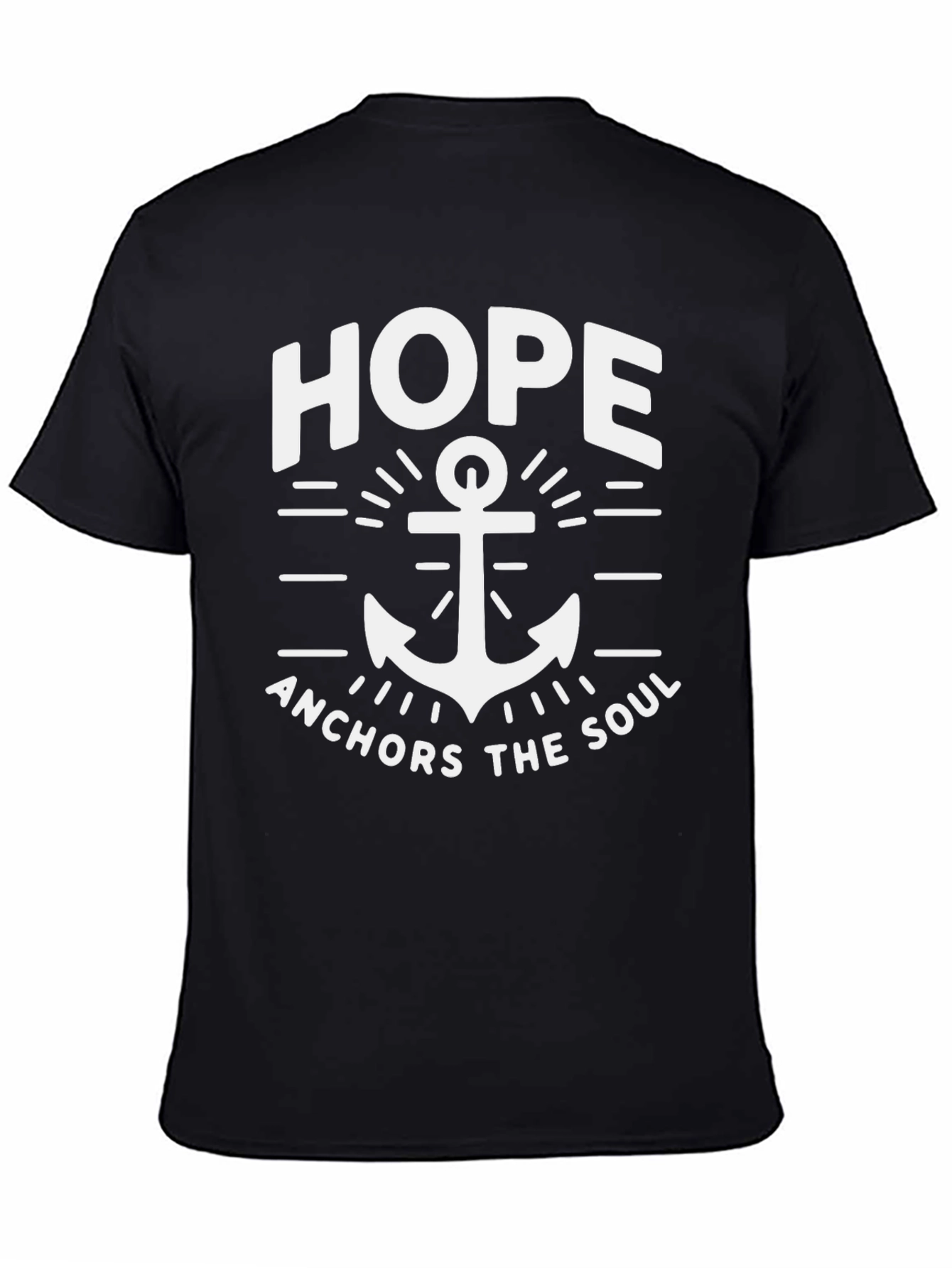 Hope Anchors the Soul Graphic T-Shirt