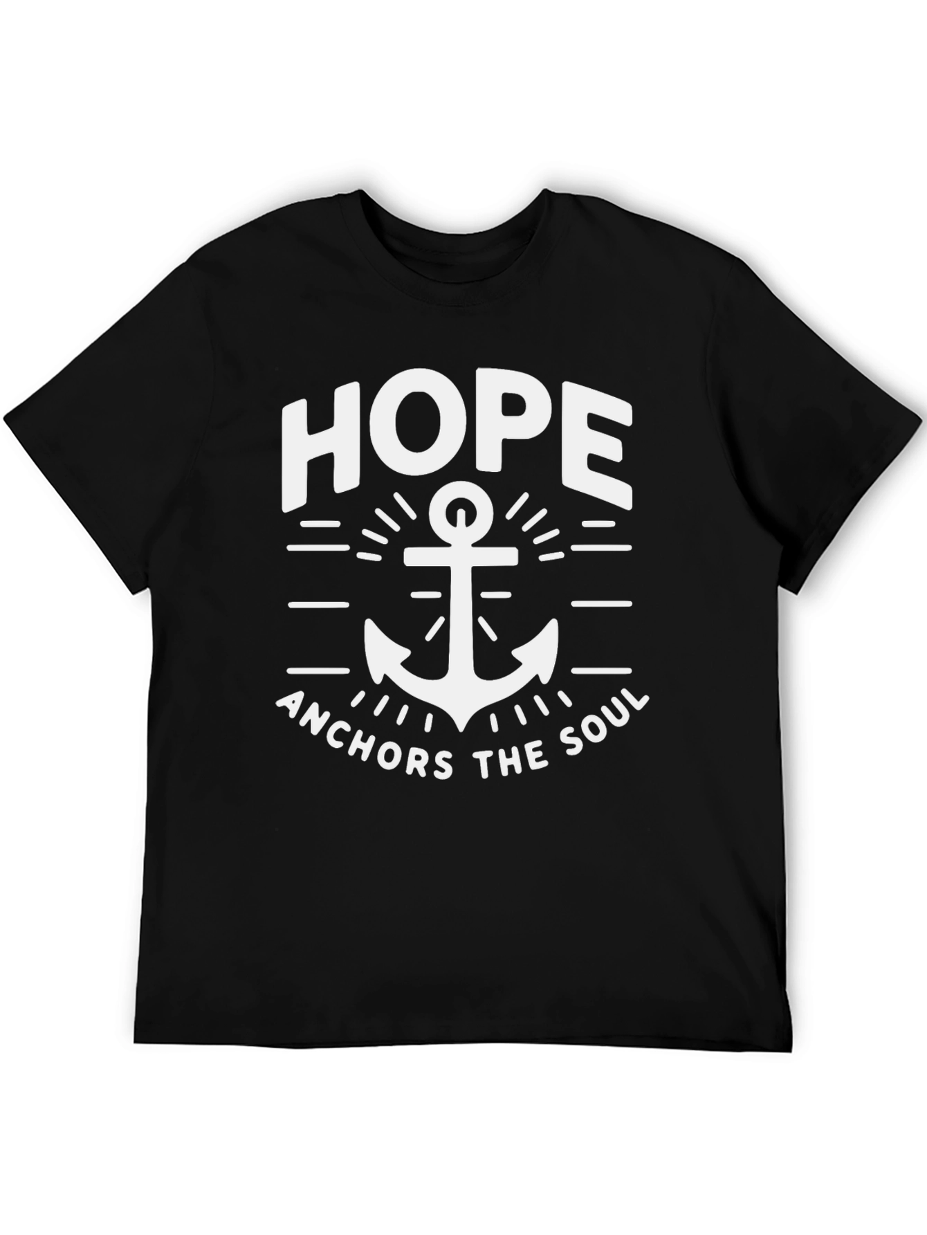 Hope Anchors the Soul Graphic T-Shirt