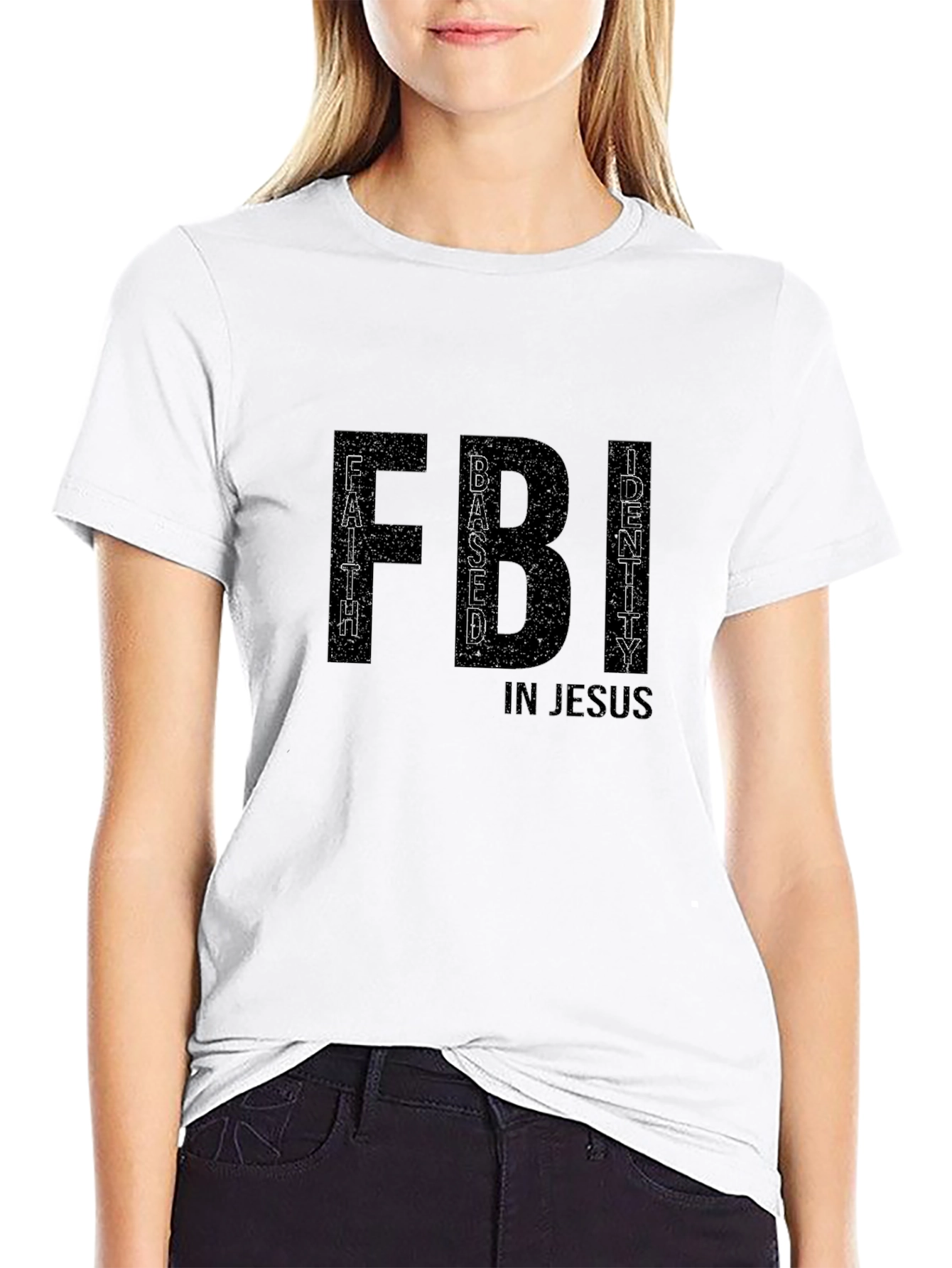 Faith Based Identity in Jesus T-Shirt