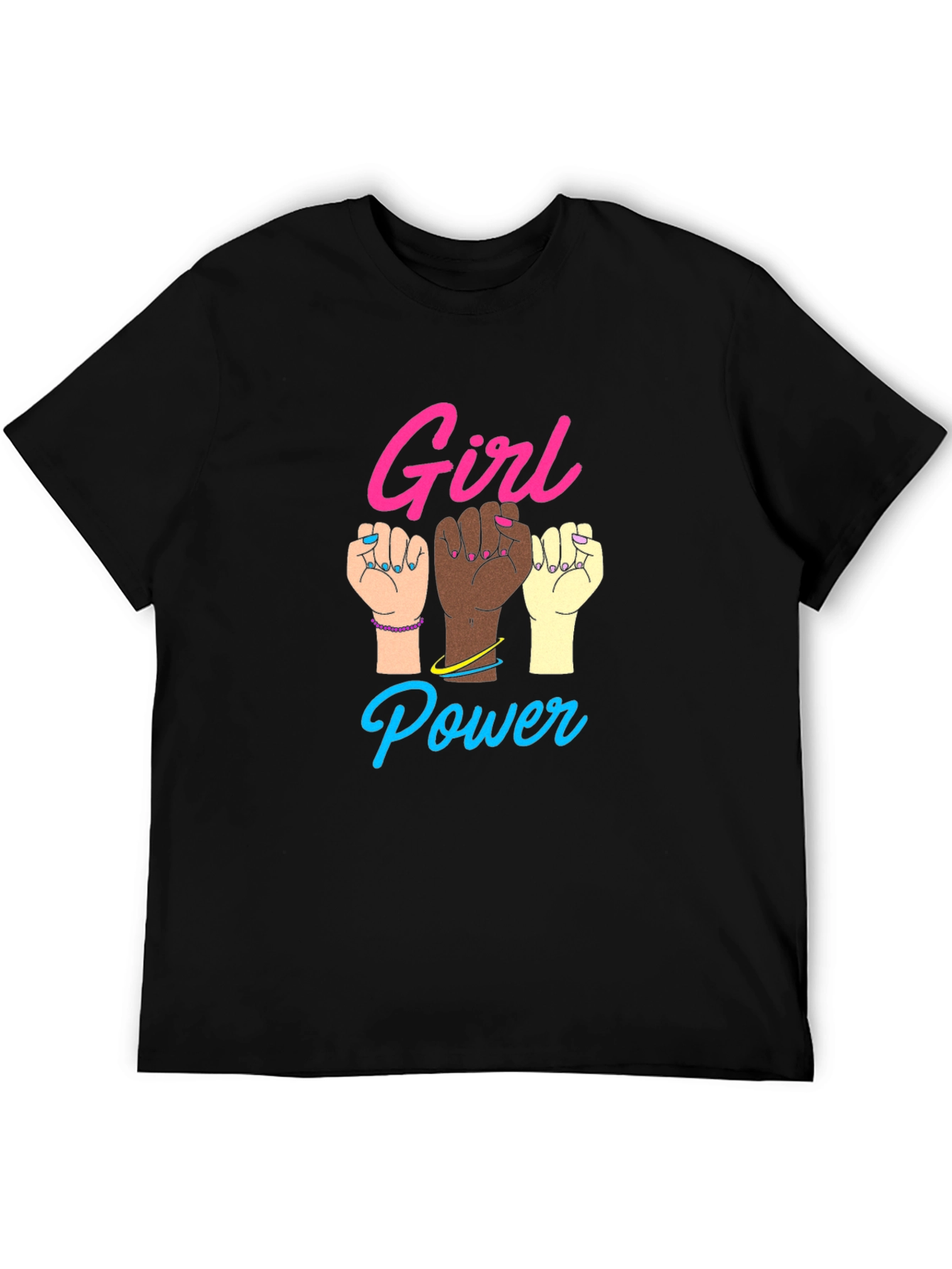 Girl Power Black T-Shirt