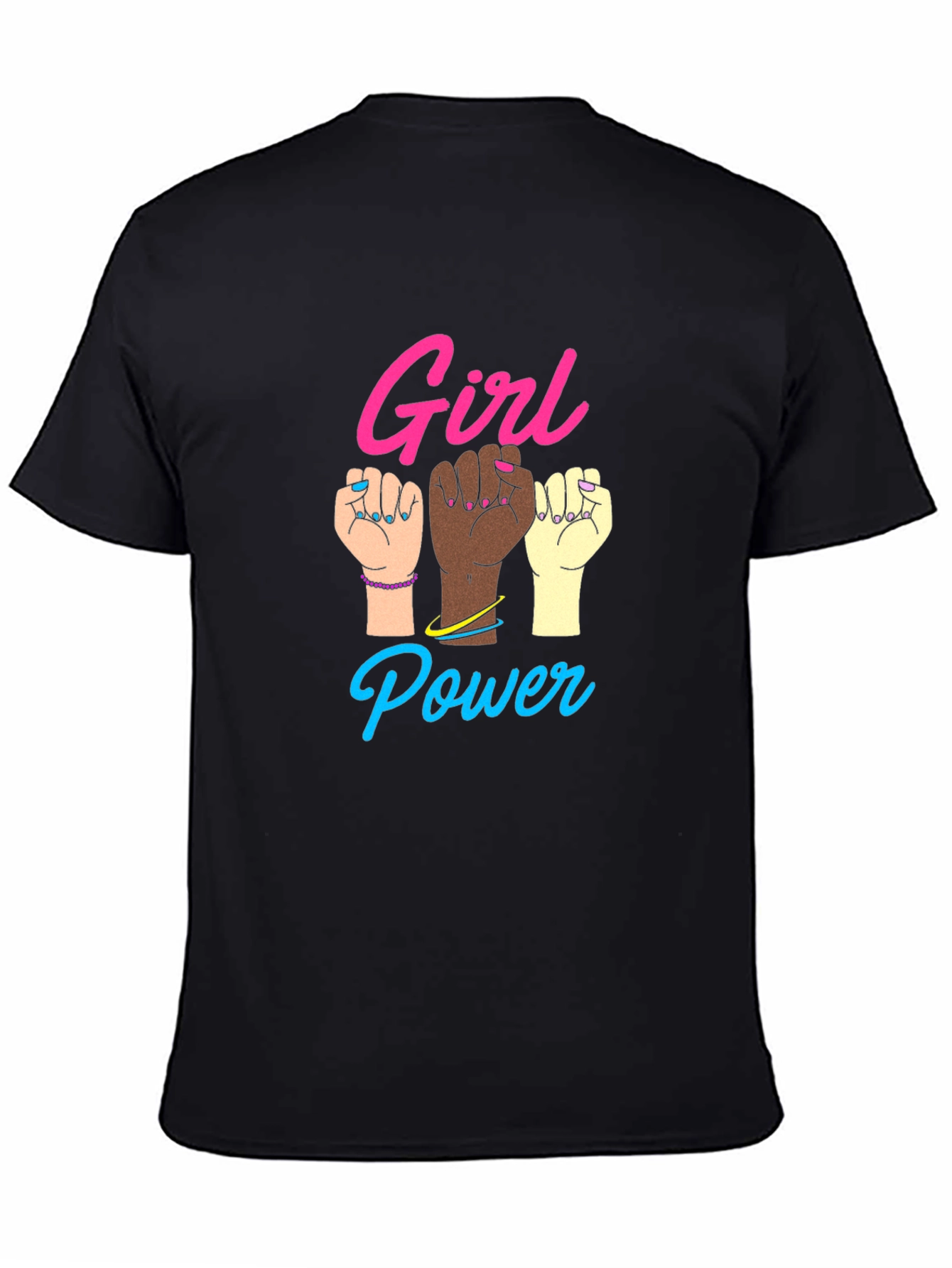 Girl Power Black T-Shirt