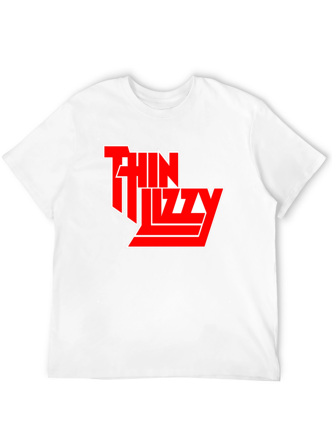 Thin Lizzy Black T-Shirt Rock Band Logo
