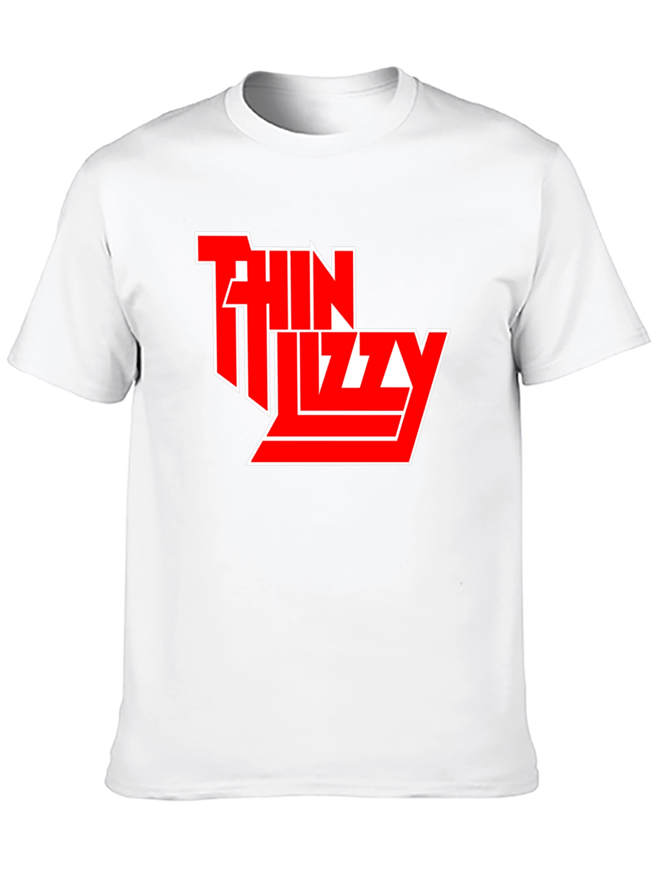 Thin Lizzy Black T-Shirt Rock Band Logo