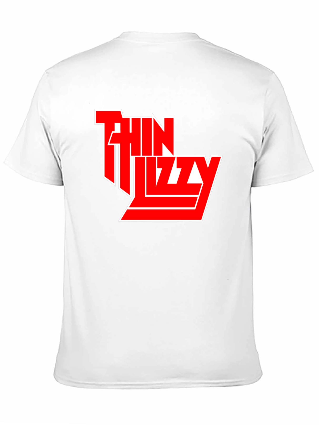 Thin Lizzy Black T-Shirt Rock Band Logo