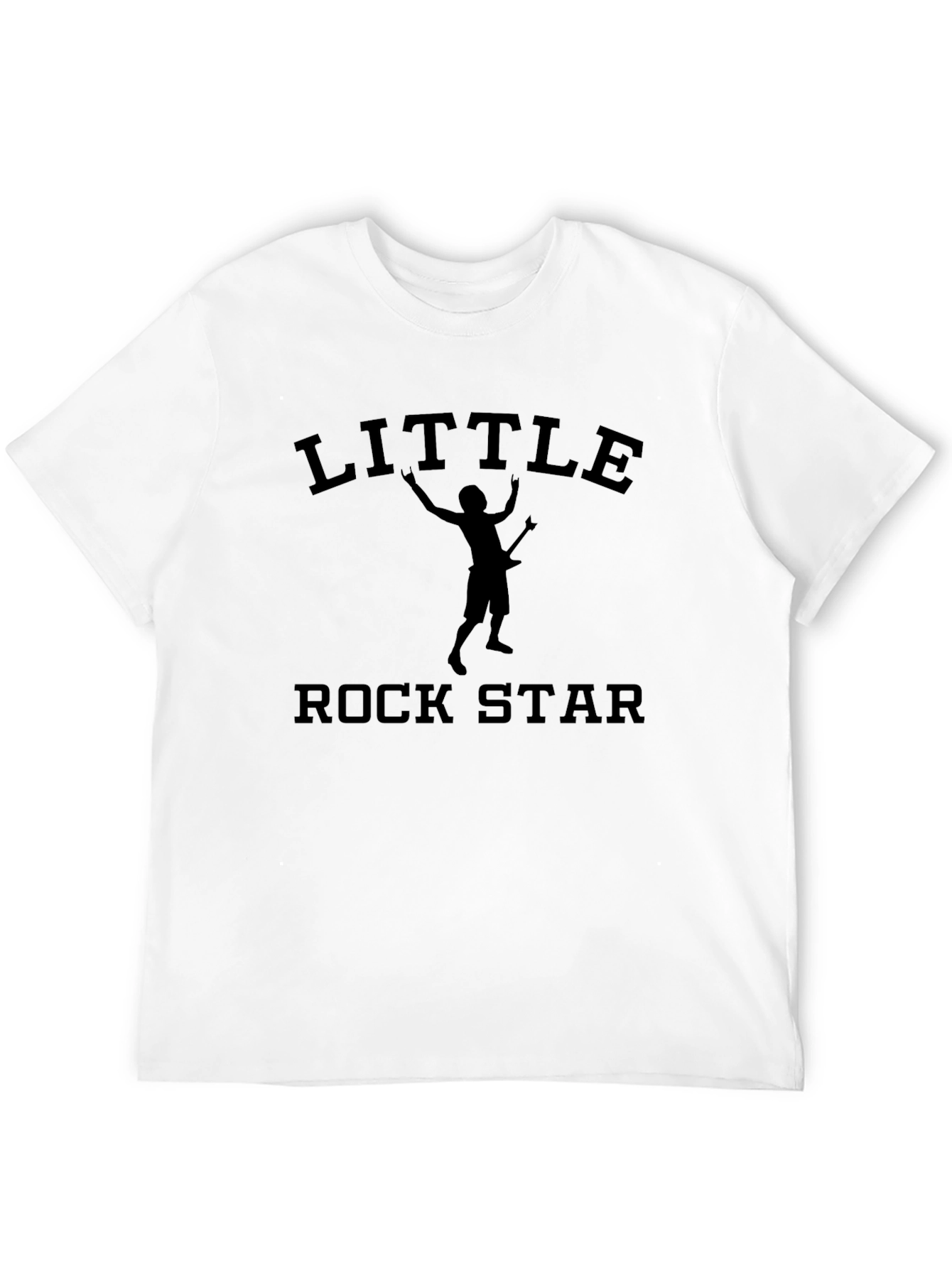 Little Rock Star Graphic Tee - Black T-Shirt