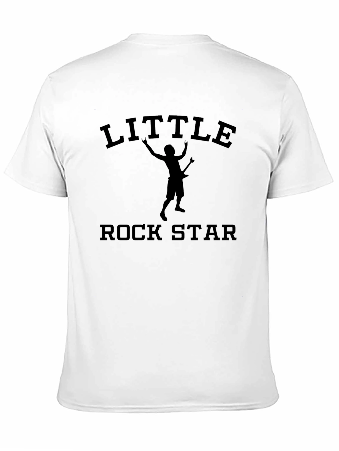 Little Rock Star Graphic Tee - Black T-Shirt