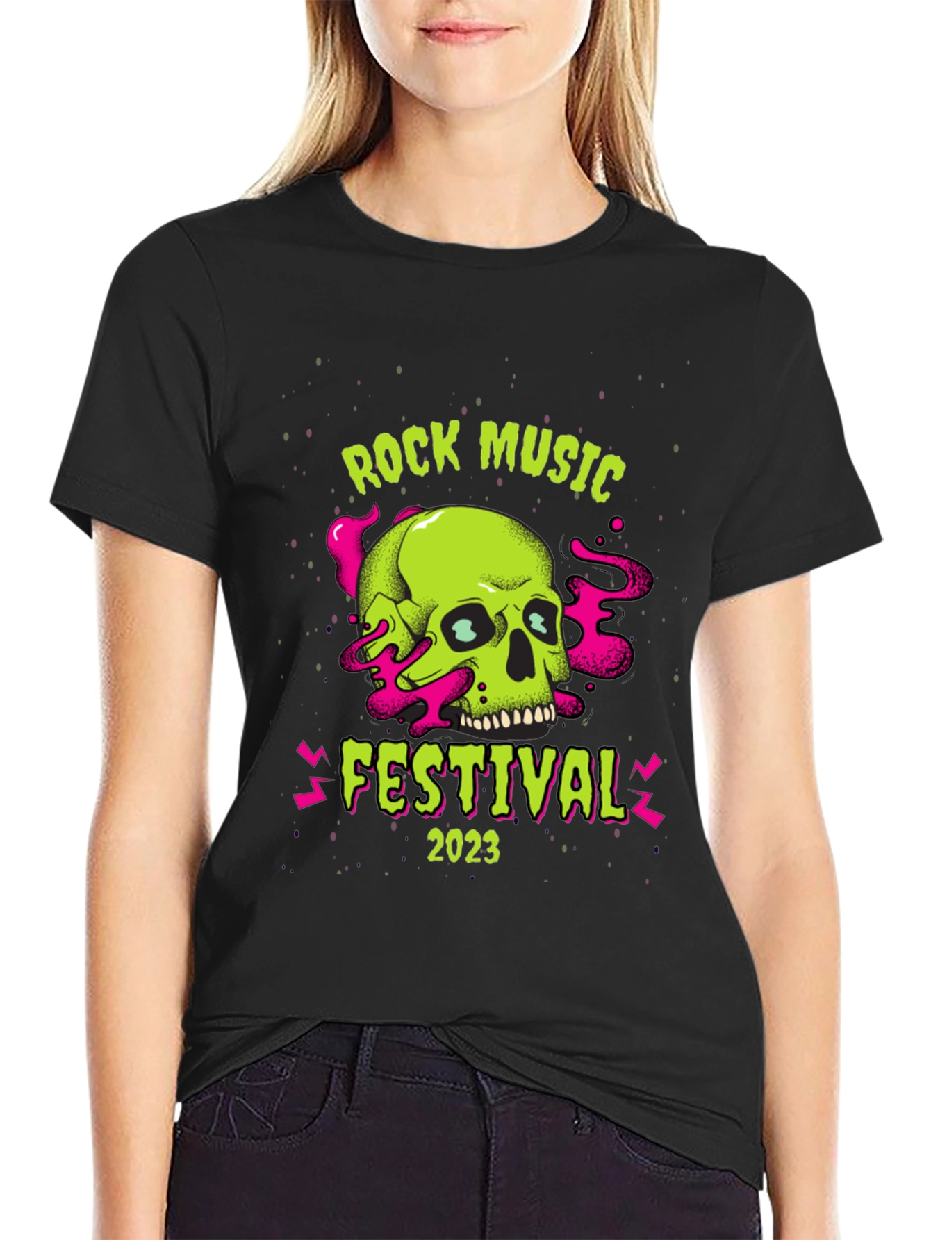 Rock Music Festival 2023 Graphic Tee