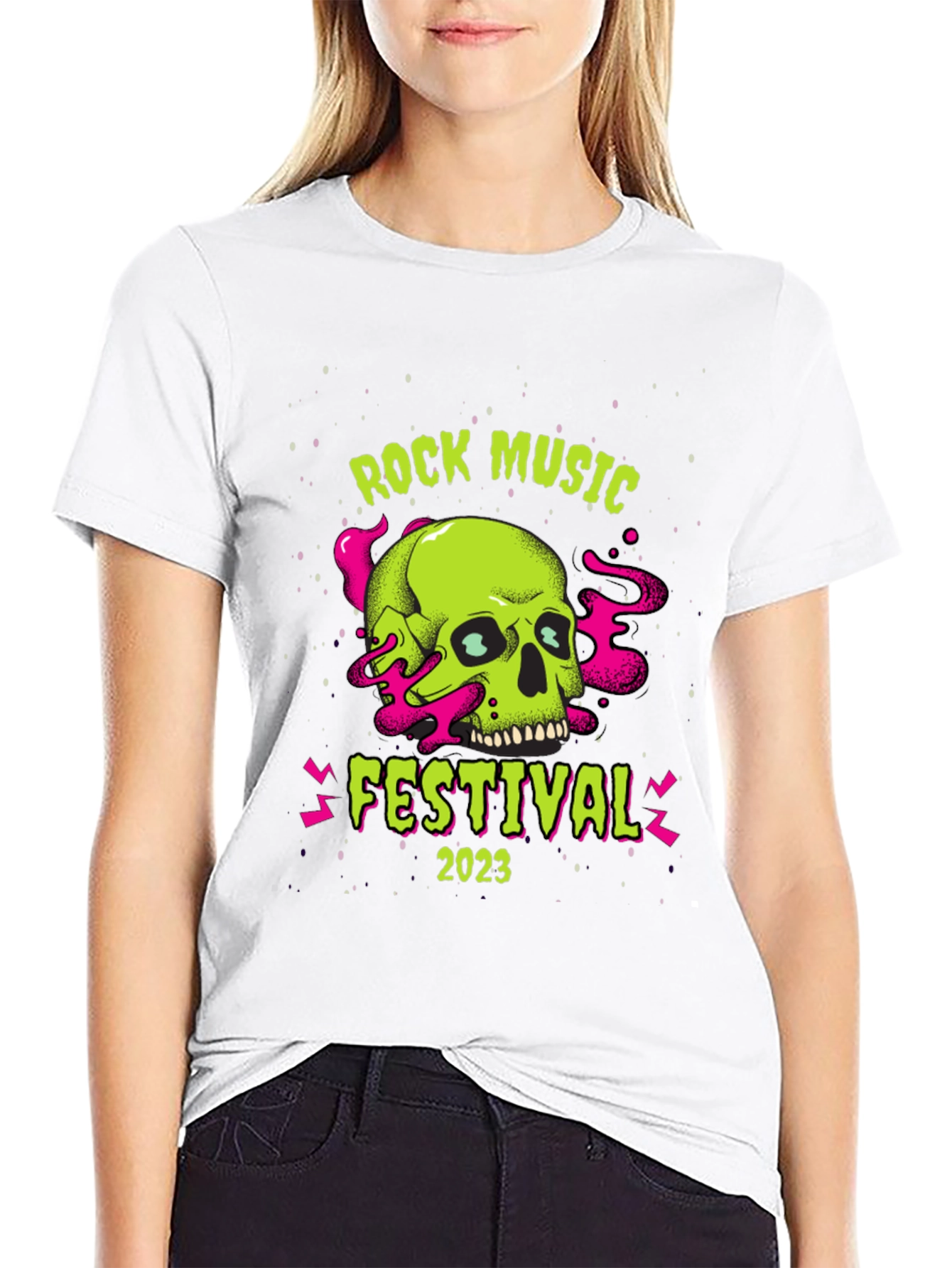 Rock Music Festival 2023 Graphic Tee