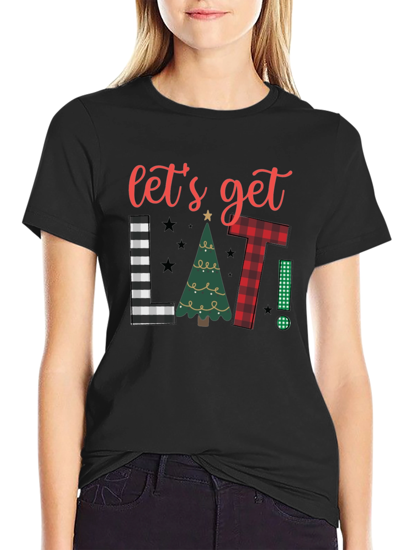 Lets Get Lit Christmas T-Shirt