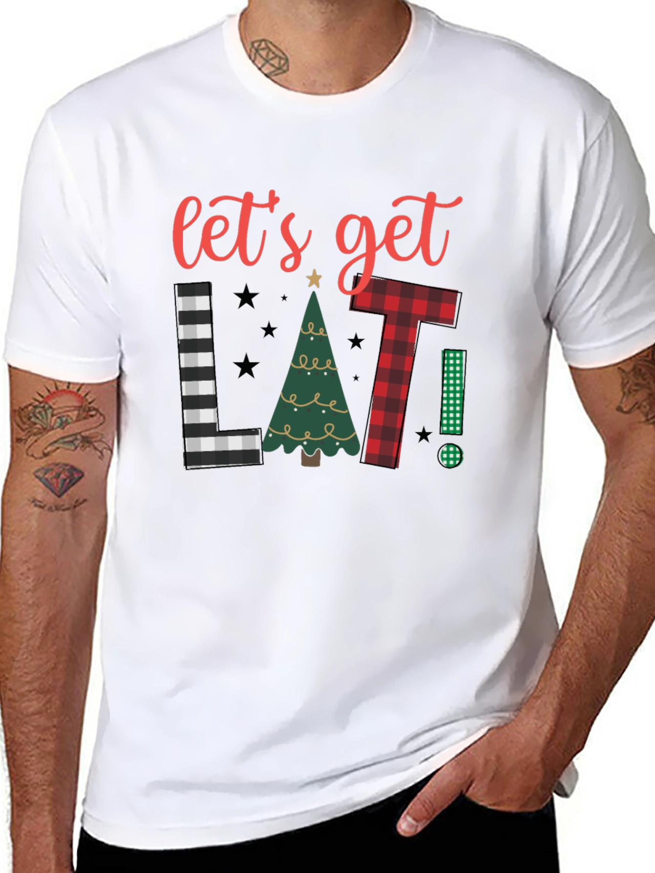 Lets Get Lit Christmas T-Shirt