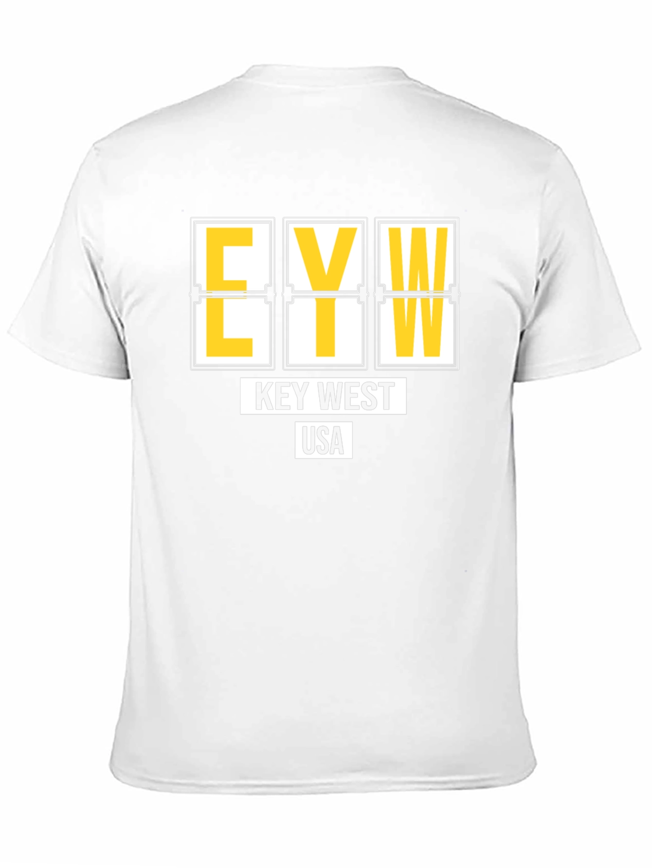Key West Airport Code T-Shirt - Black