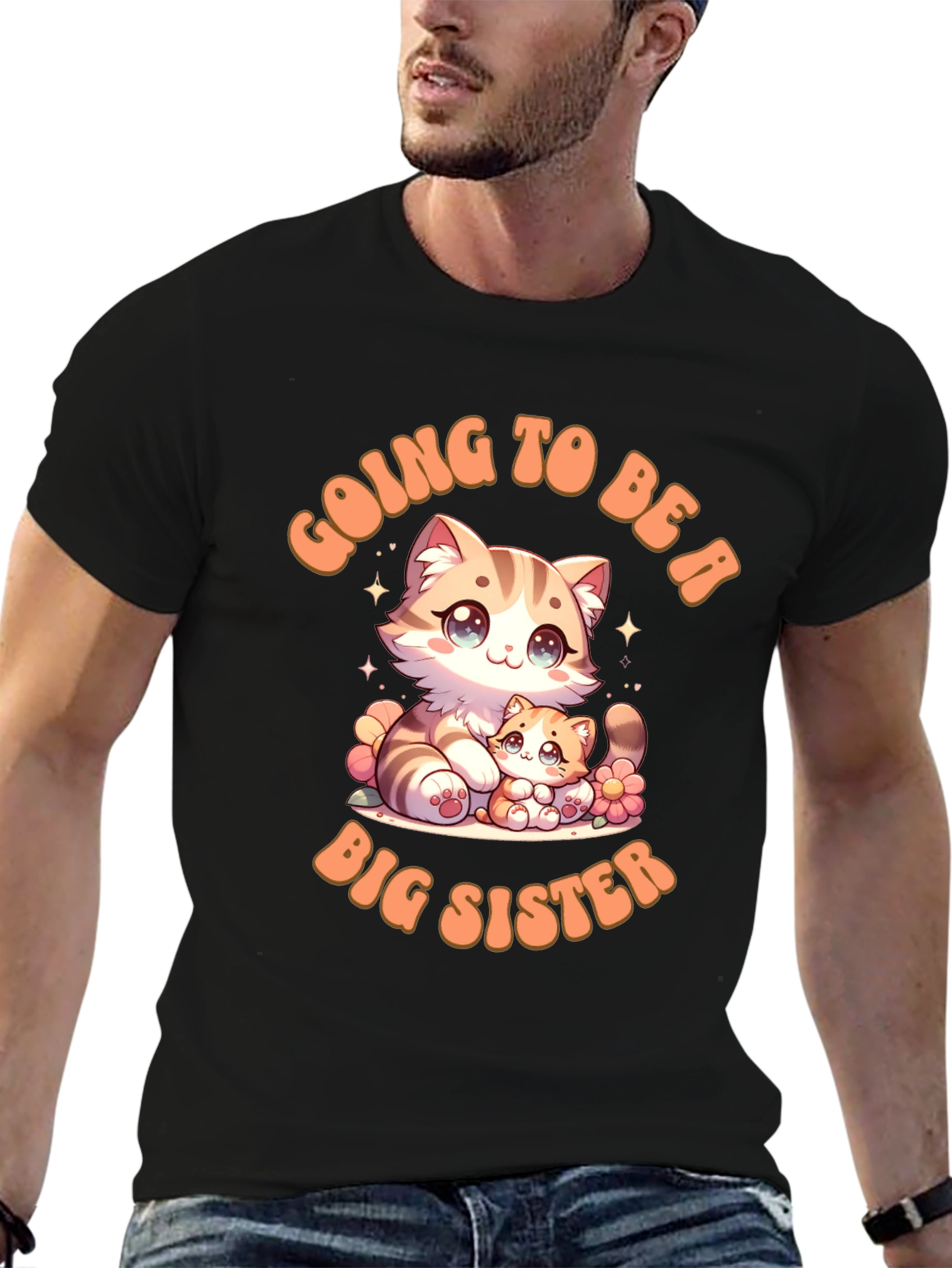 Going to Be a Big Sister Cat T-Shirt