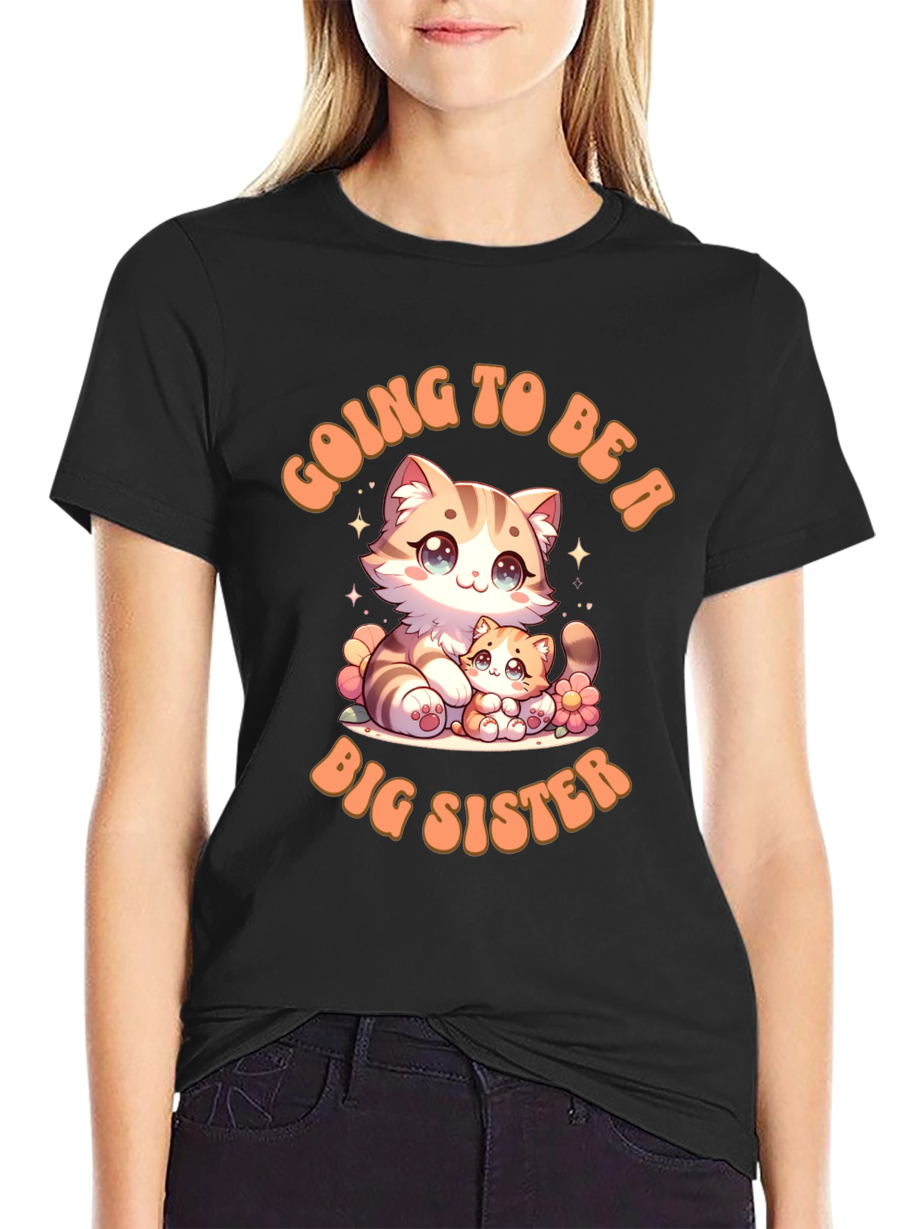 Going to Be a Big Sister Cat T-Shirt