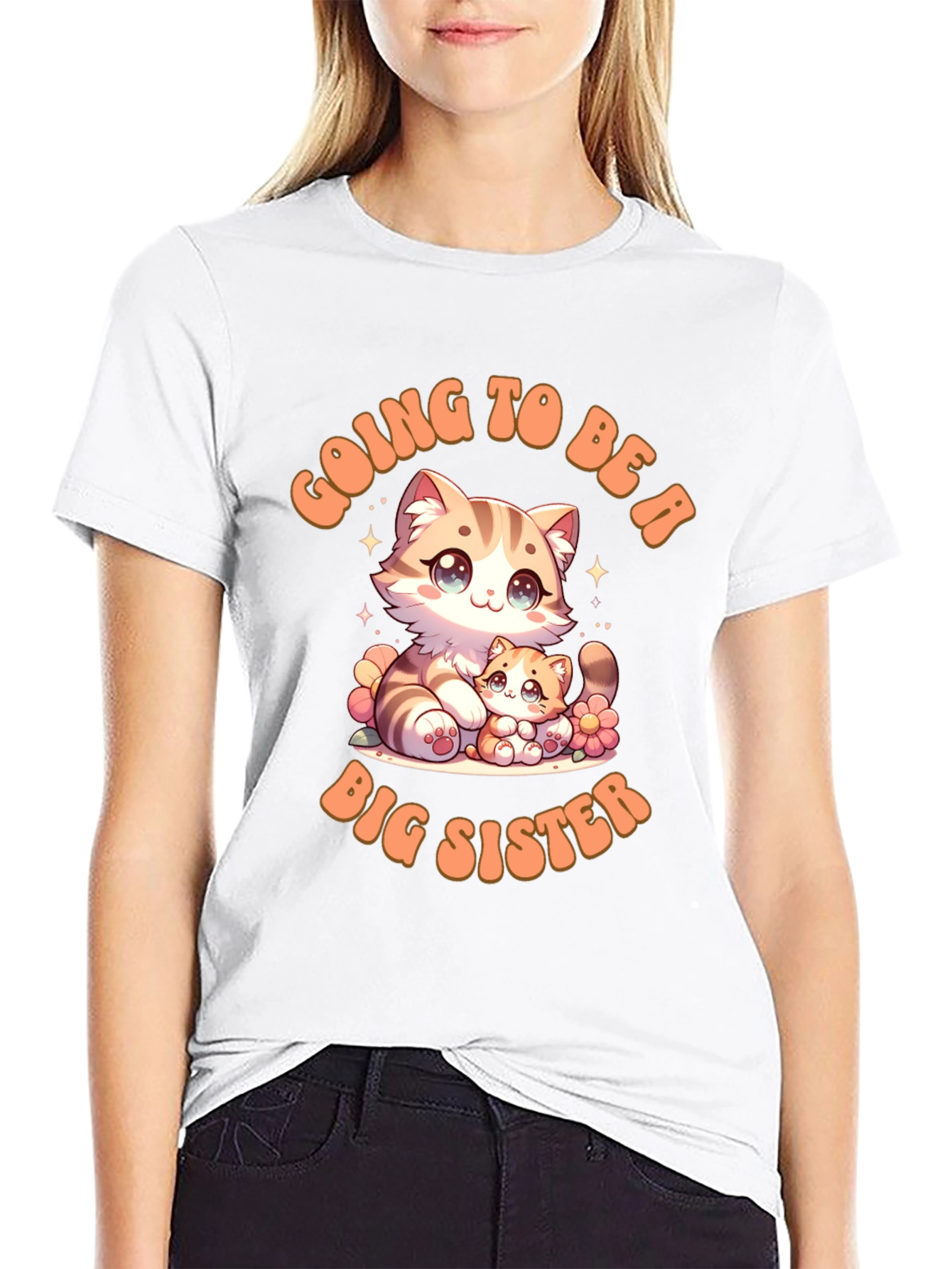 Going to Be a Big Sister Cat T-Shirt