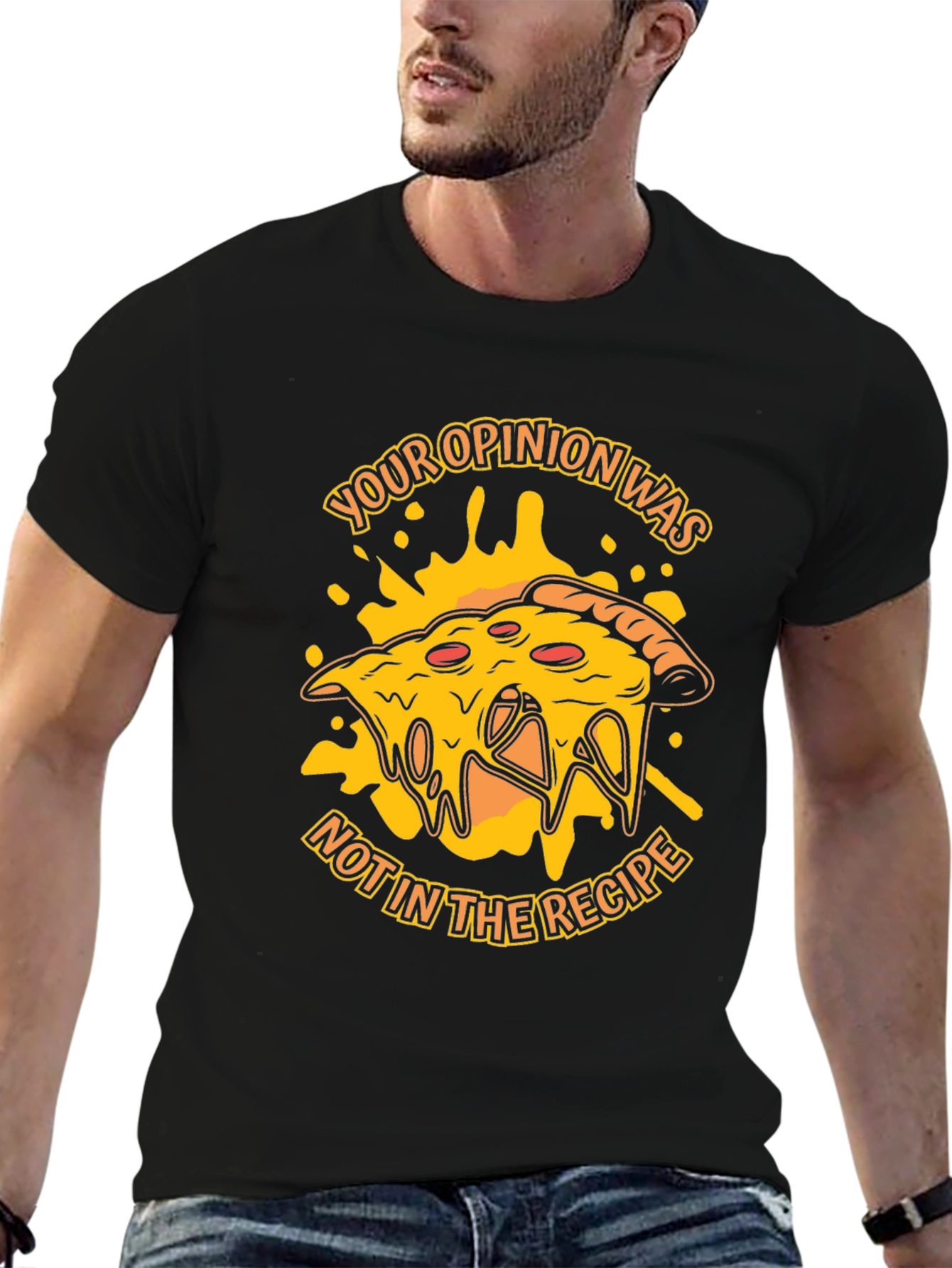 Pizza Recipe Opinion Graphic T-Shirt