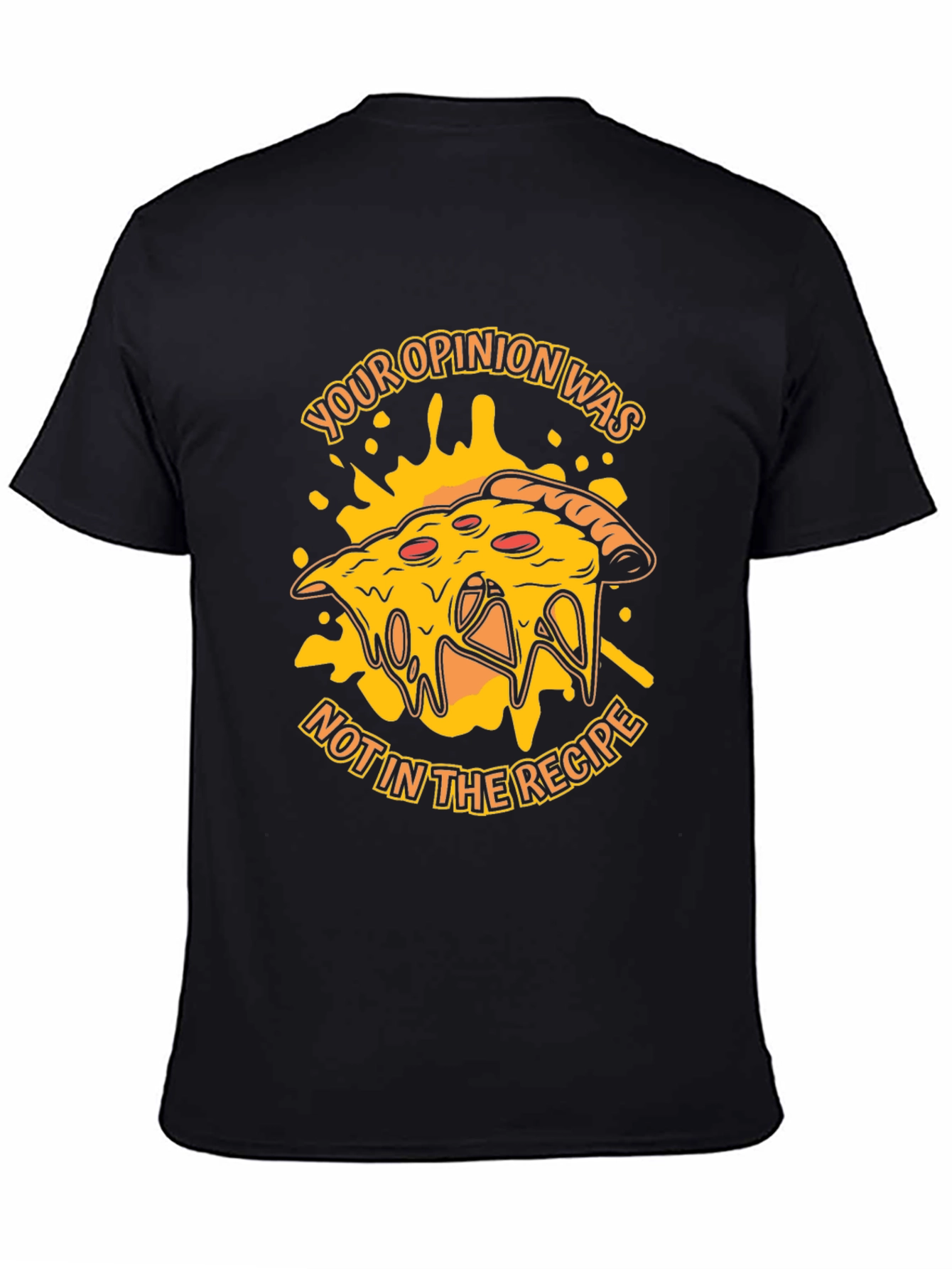Pizza Recipe Opinion Graphic T-Shirt