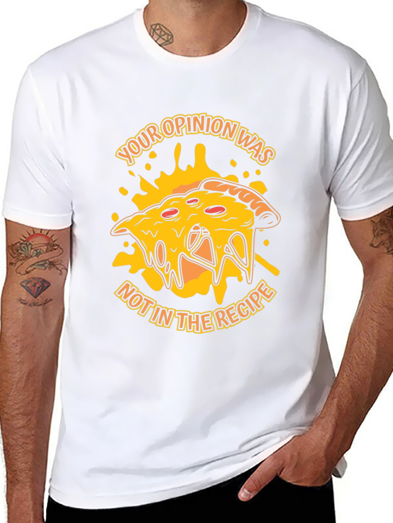 Pizza Recipe Opinion Graphic T-Shirt