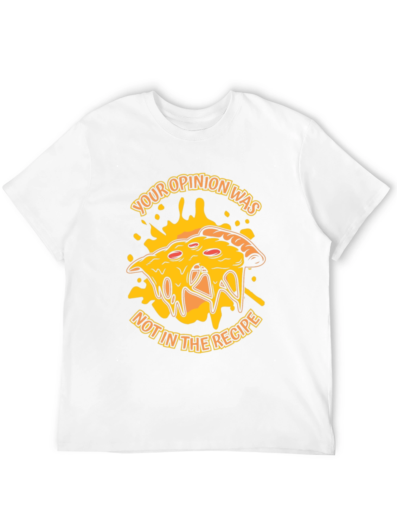 Pizza Recipe Opinion Graphic T-Shirt