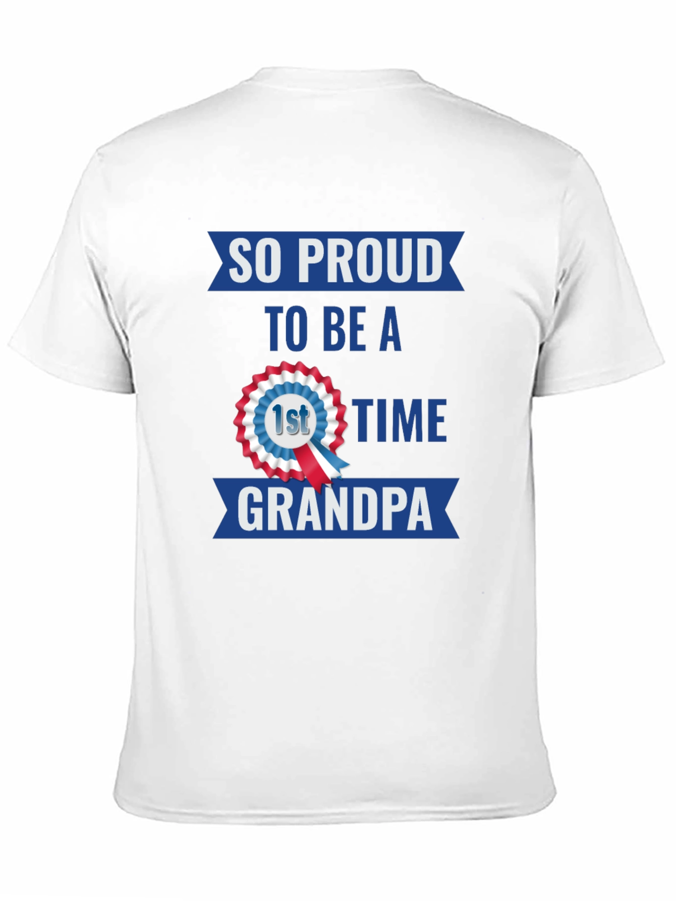 Proud First Time Grandpa Graphic Tee