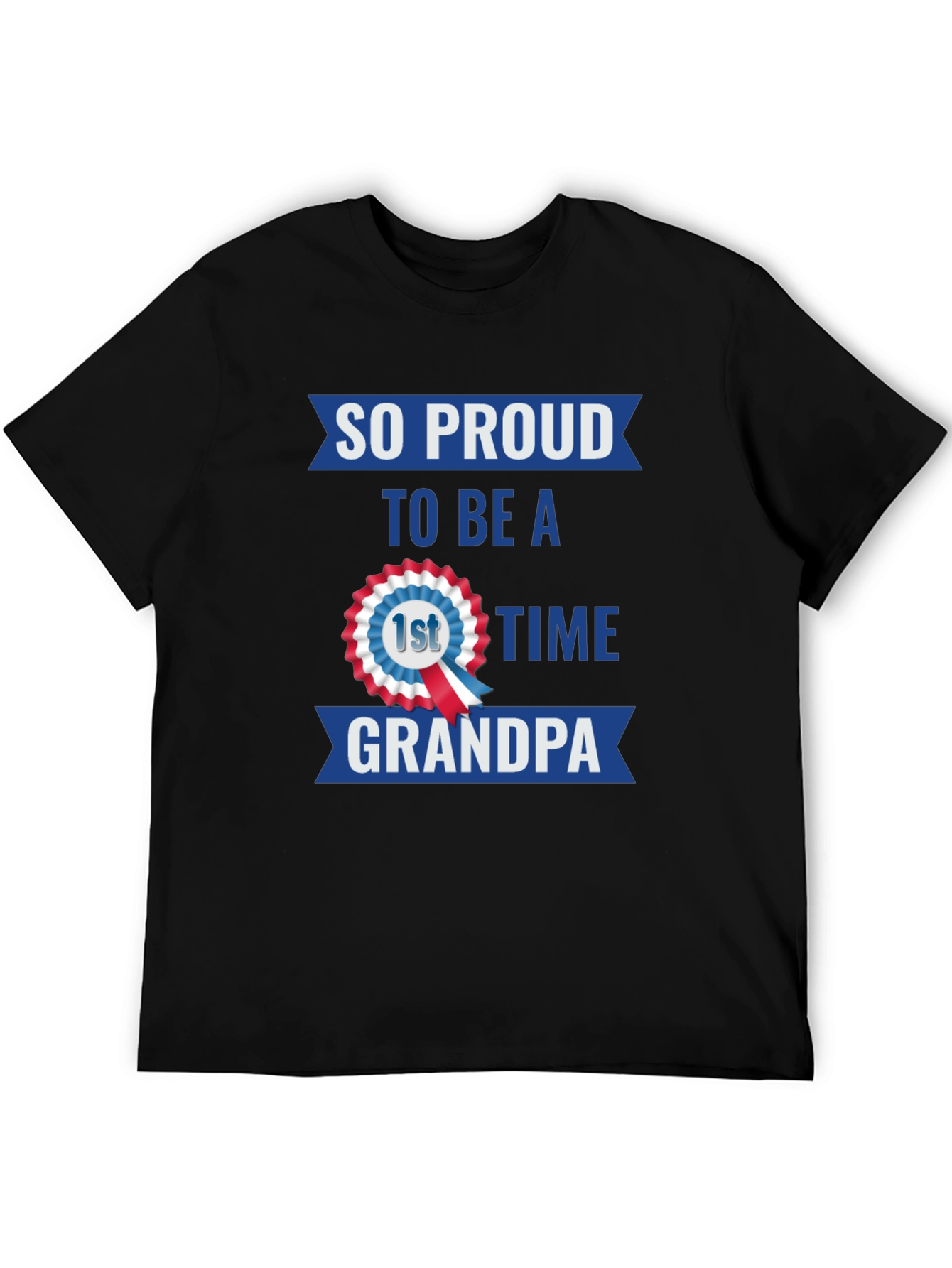 Proud First Time Grandpa Graphic Tee