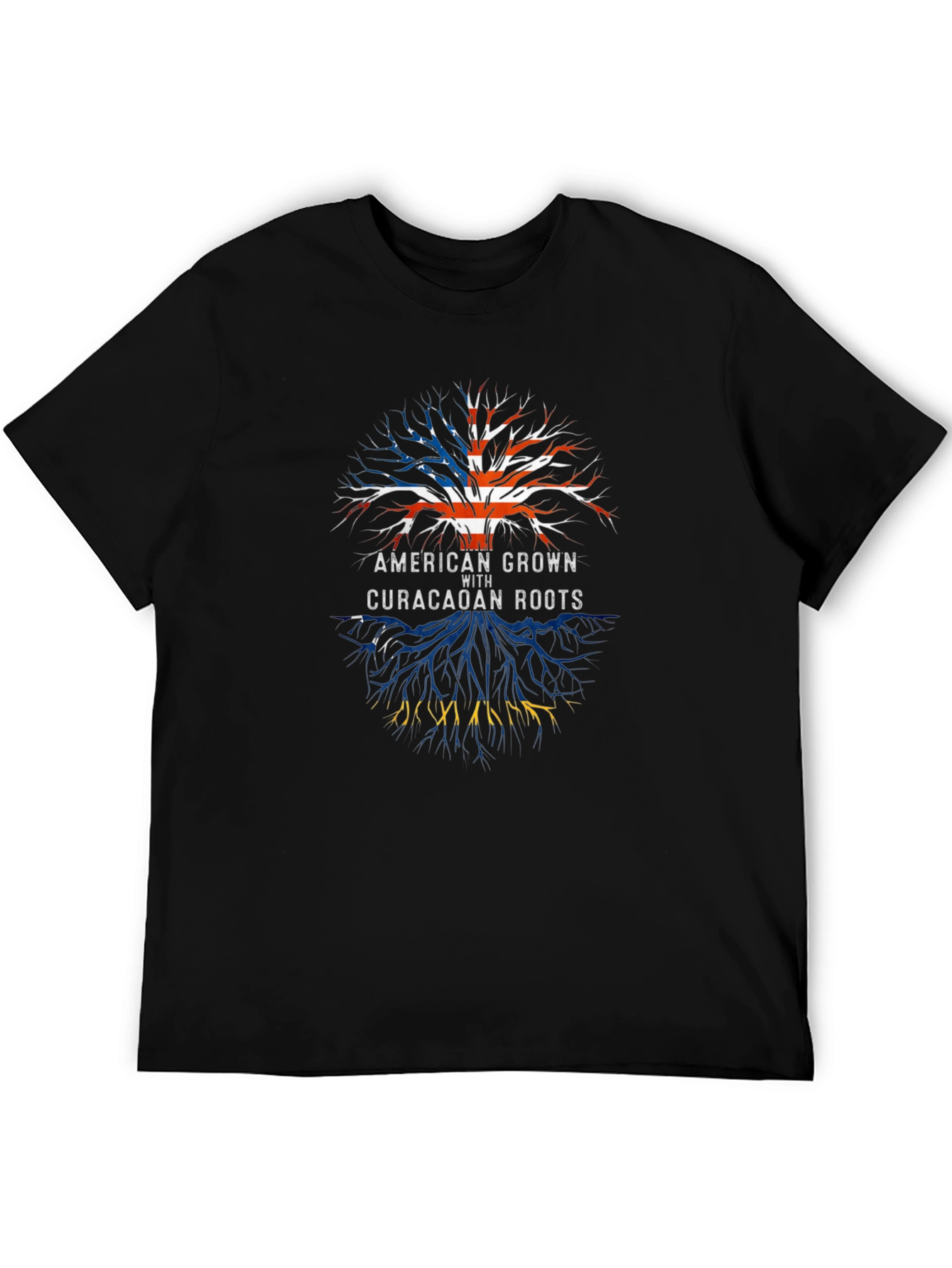 American Grown with Curaçaoan Roots Tee
