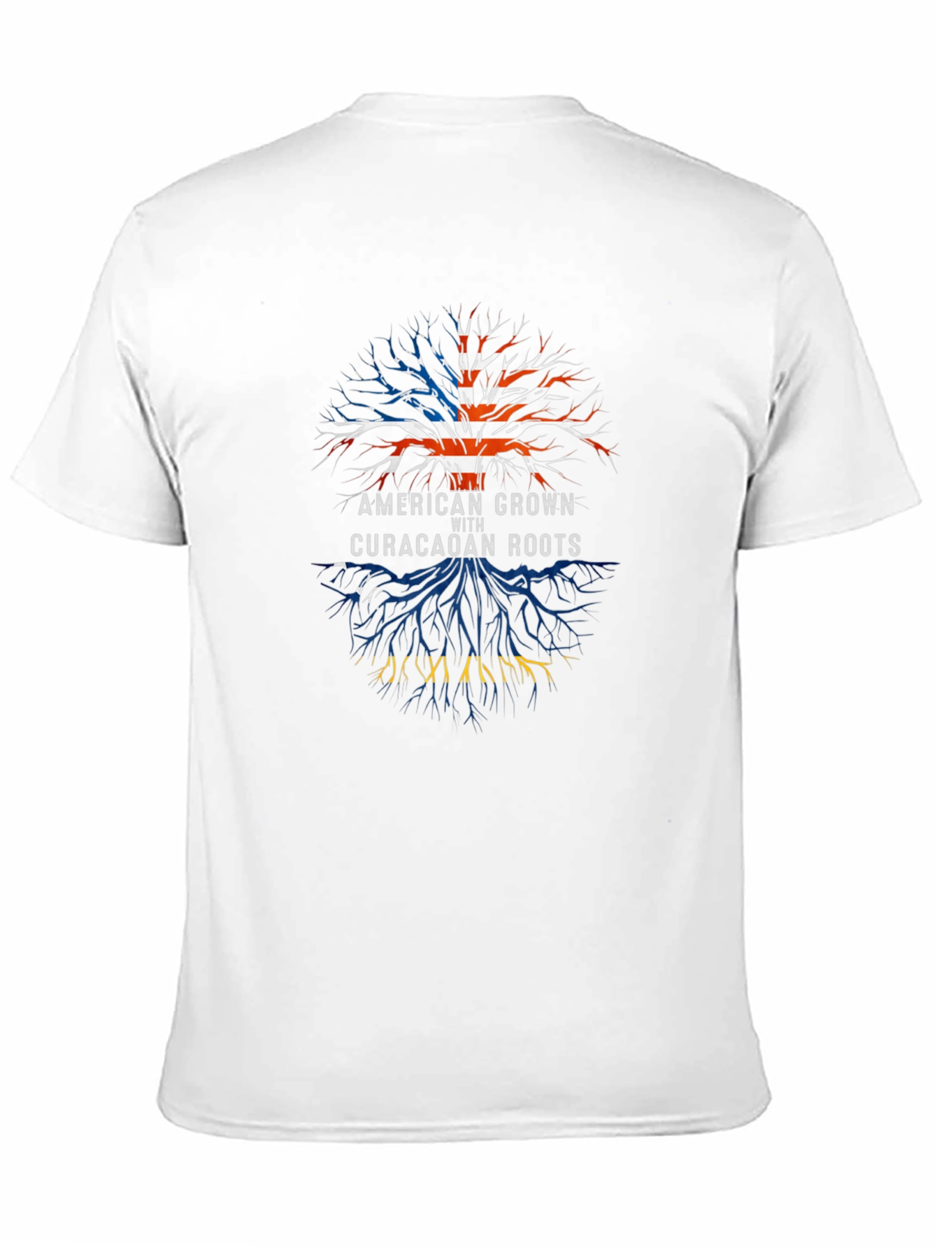 American Grown with Curaçaoan Roots Tee