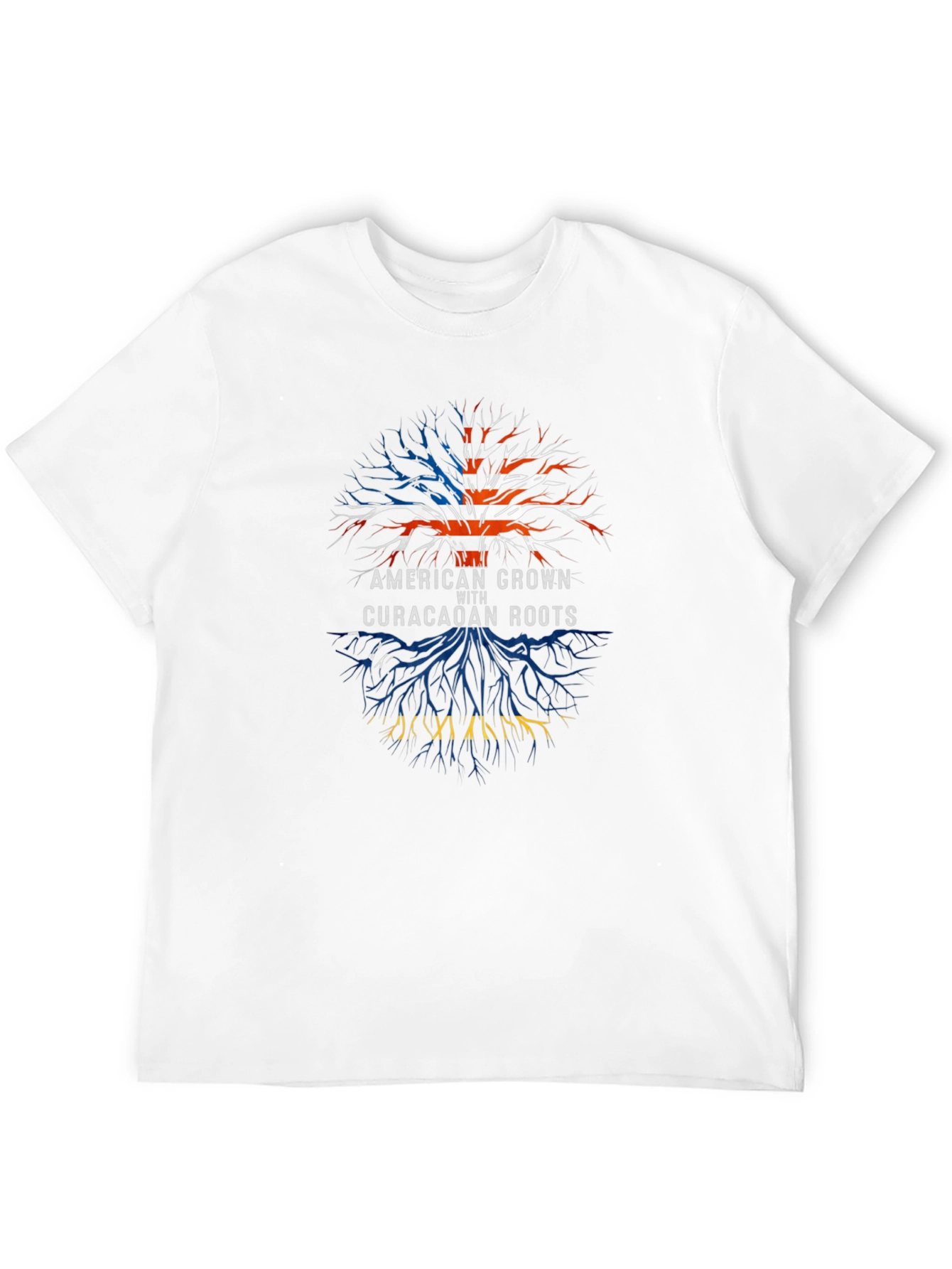 American Grown with Curaçaoan Roots Tee