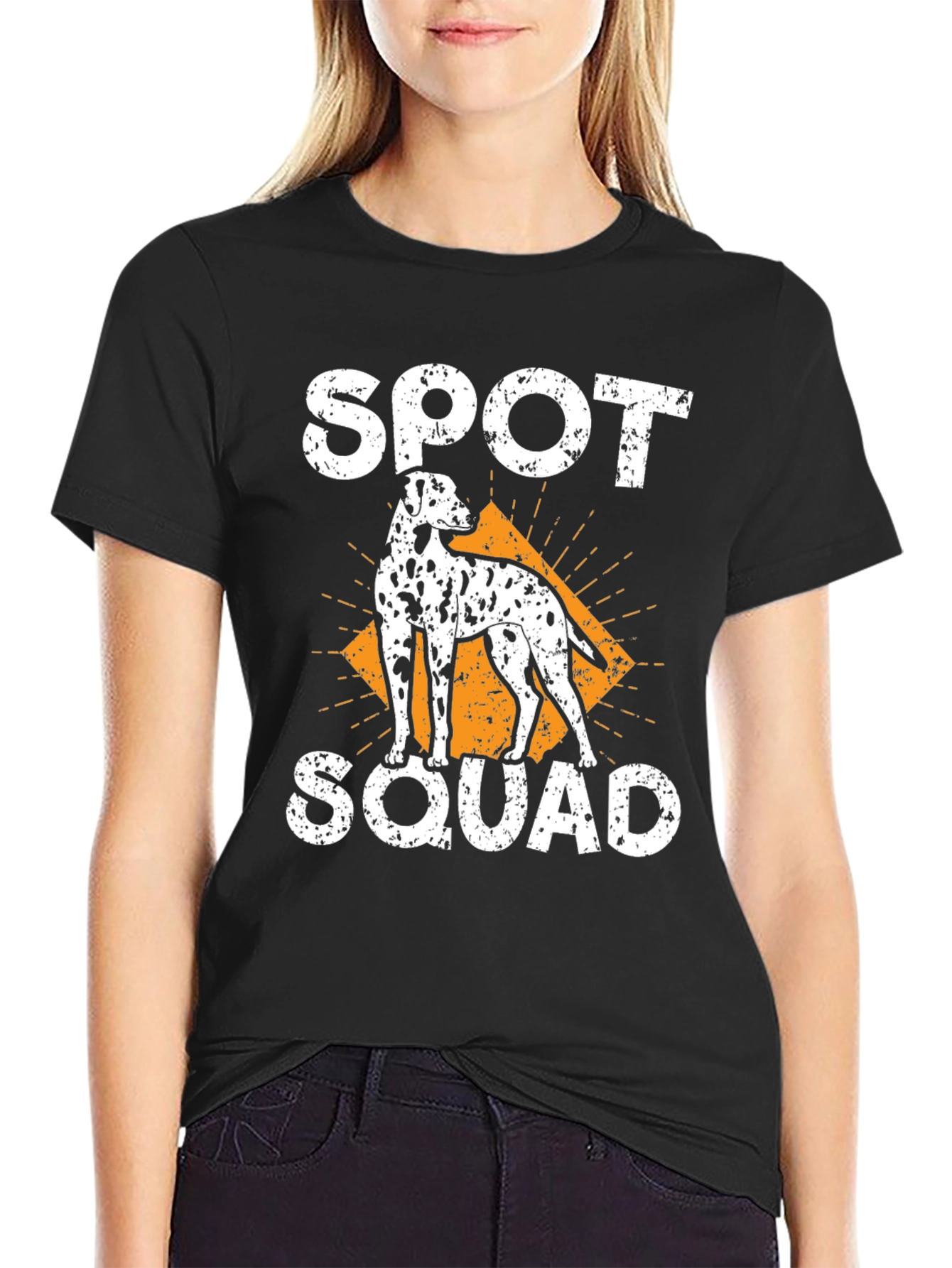 Spot Squad Dalmatian T-Shirt – Vintage Dog Lover Tee