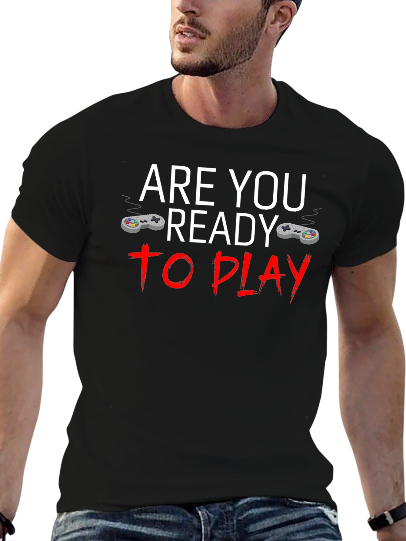 Are You Ready to Play Gamer T-Shirt