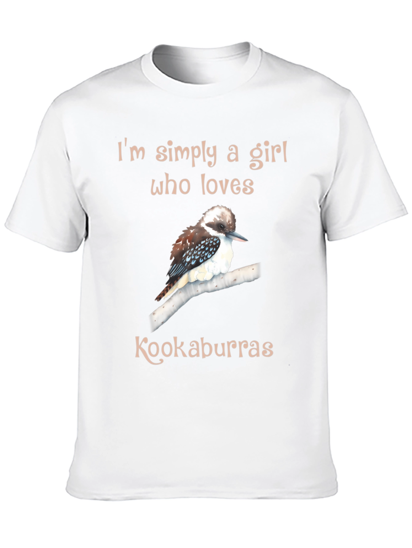Kookaburra Lover T-Shirt - Simply a Girl