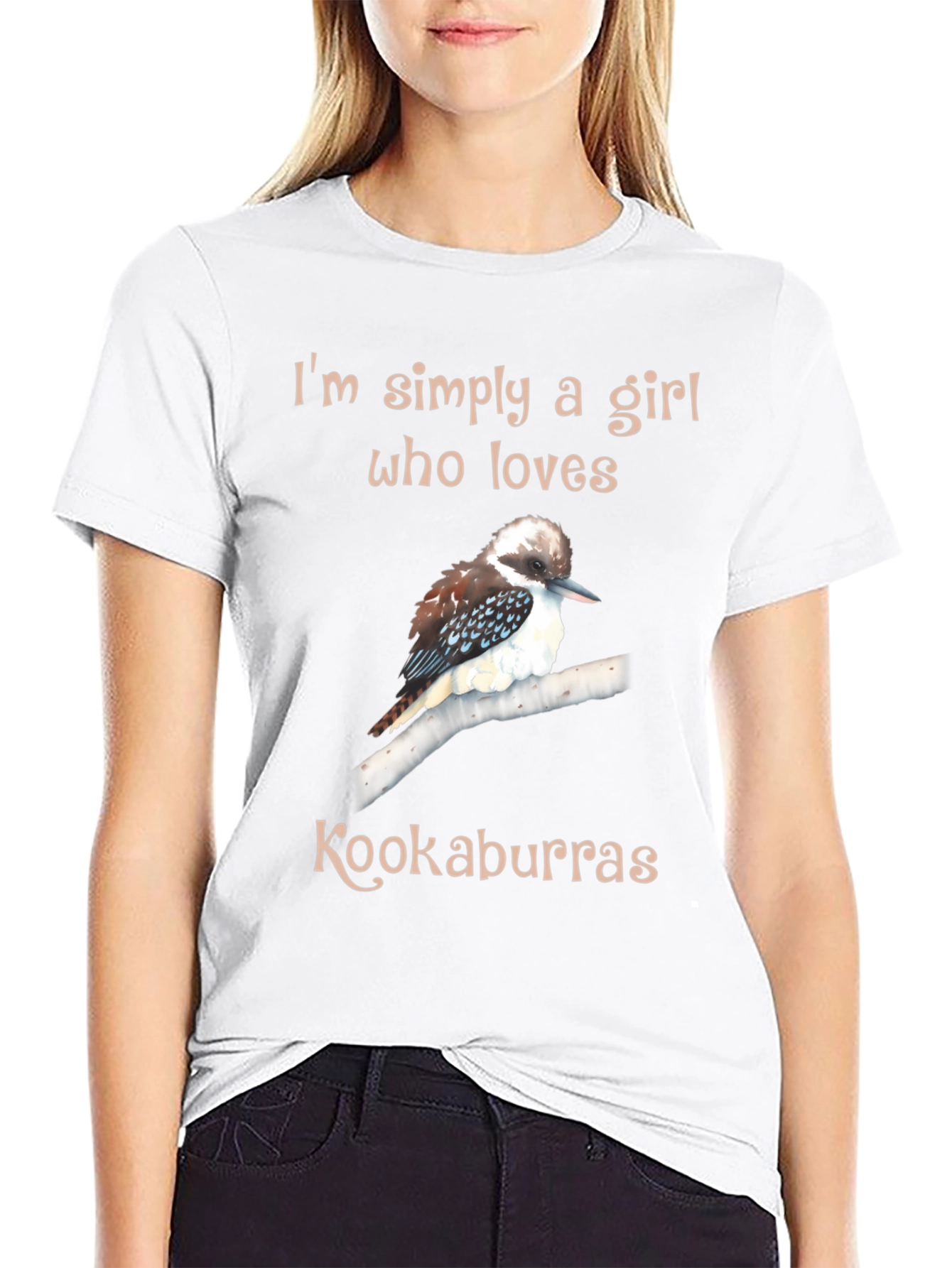 Kookaburra Lover T-Shirt - Simply a Girl