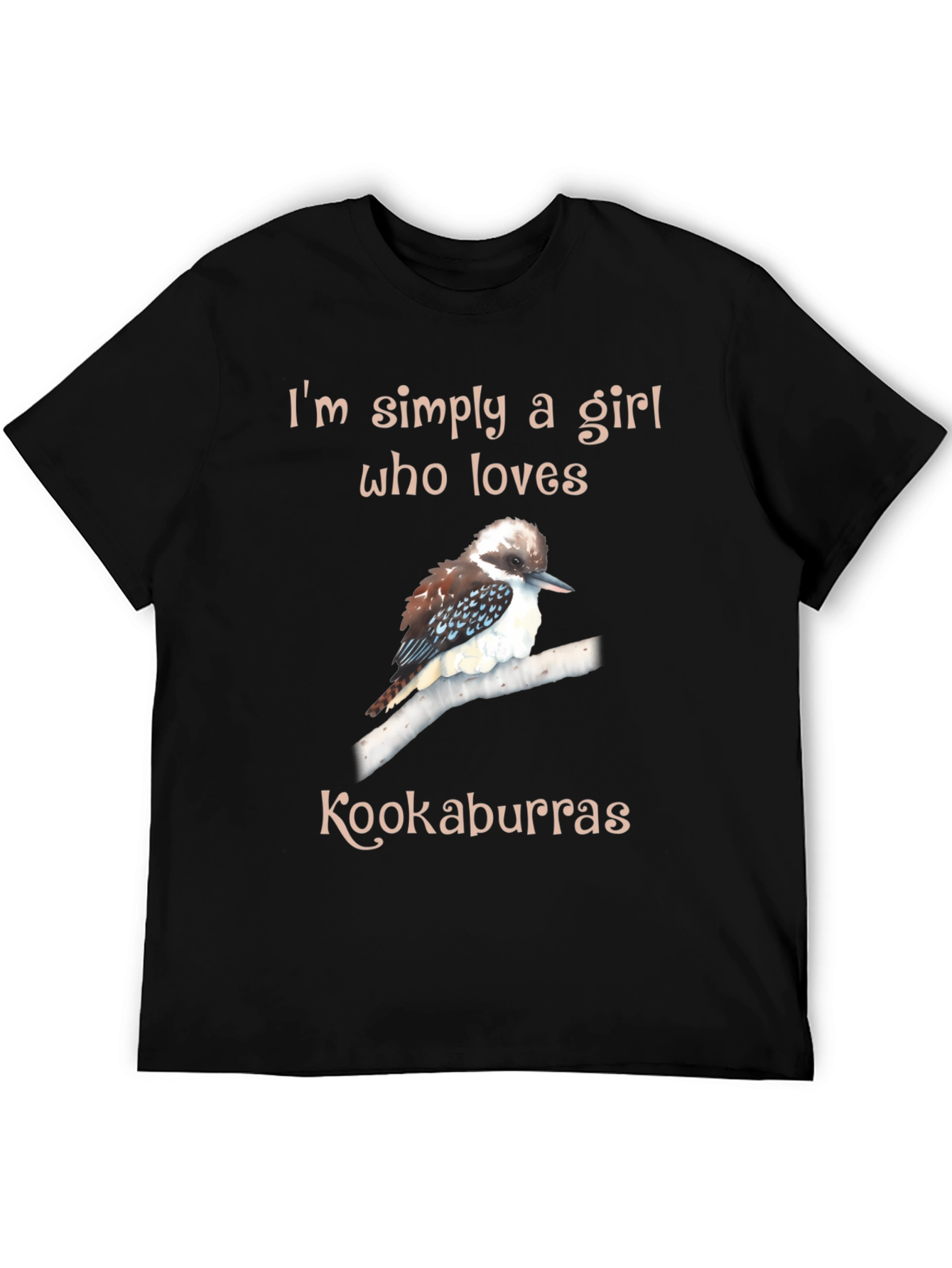 Kookaburra Lover T-Shirt - Simply a Girl