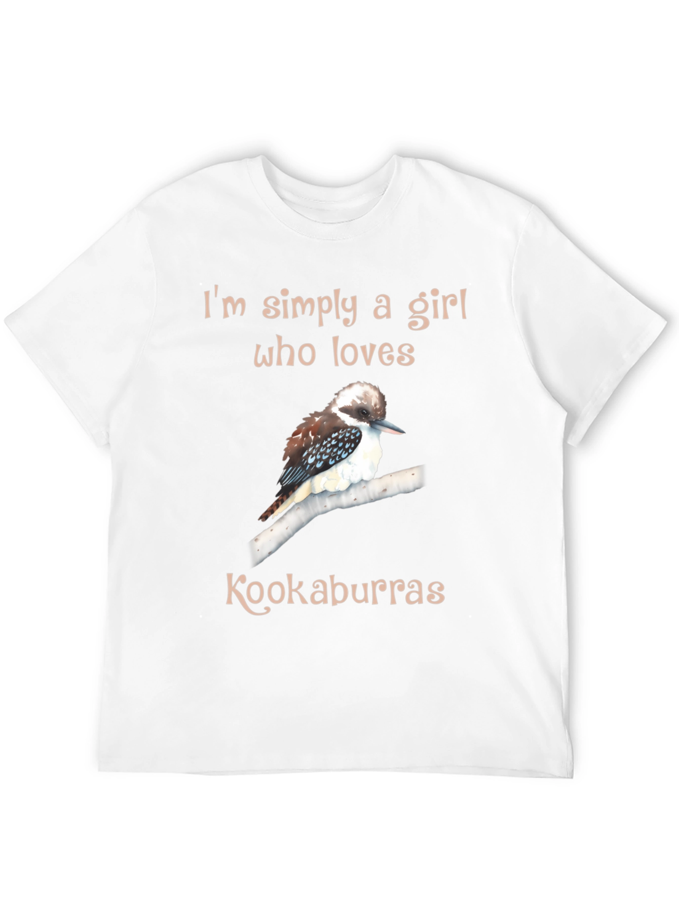 Kookaburra Lover T-Shirt - Simply a Girl