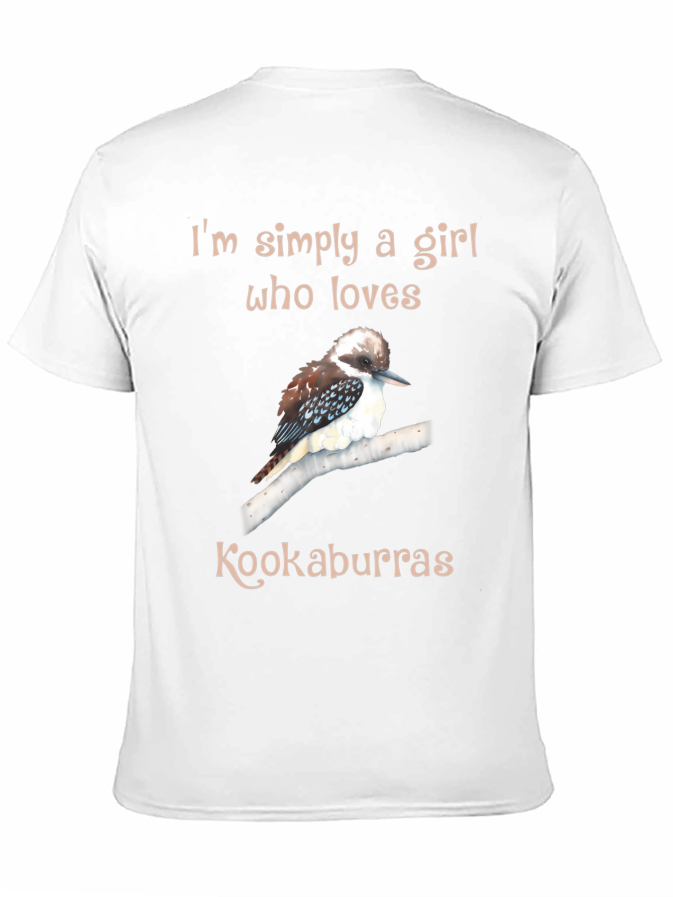 Kookaburra Lover T-Shirt - Simply a Girl