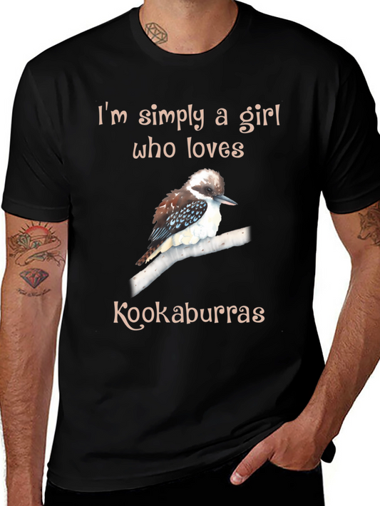 Kookaburra Lover T-Shirt - Simply a Girl