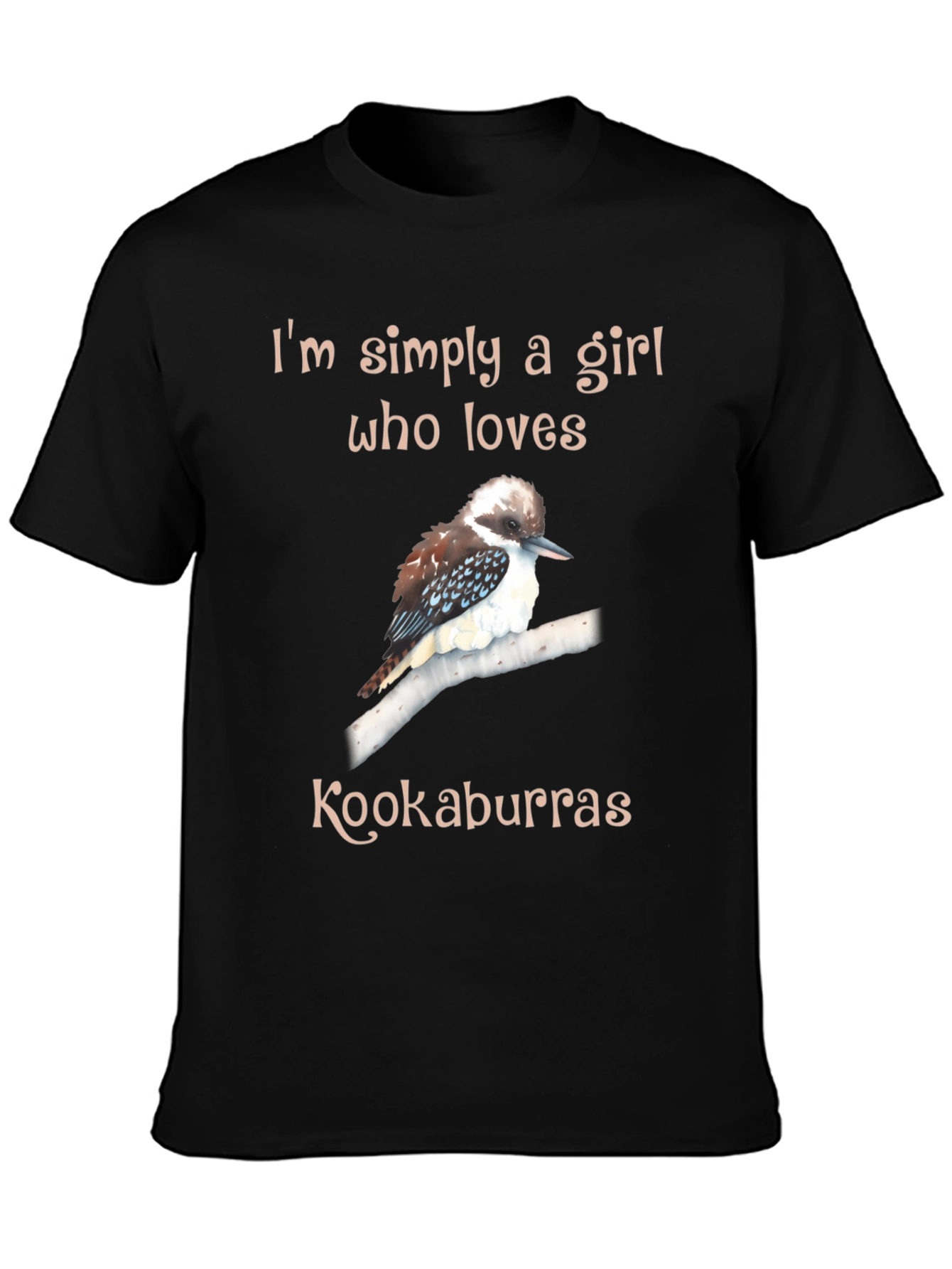 Kookaburra Lover T-Shirt - Simply a Girl