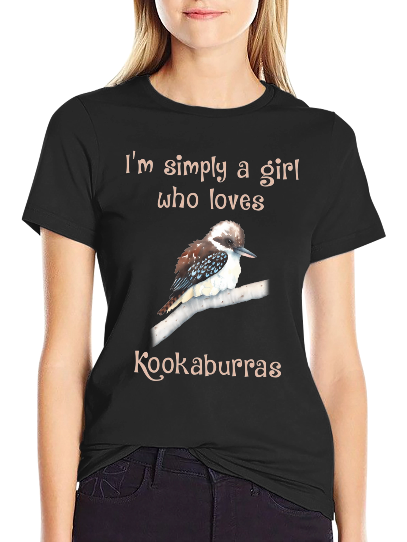 Kookaburra Lover T-Shirt - Simply a Girl