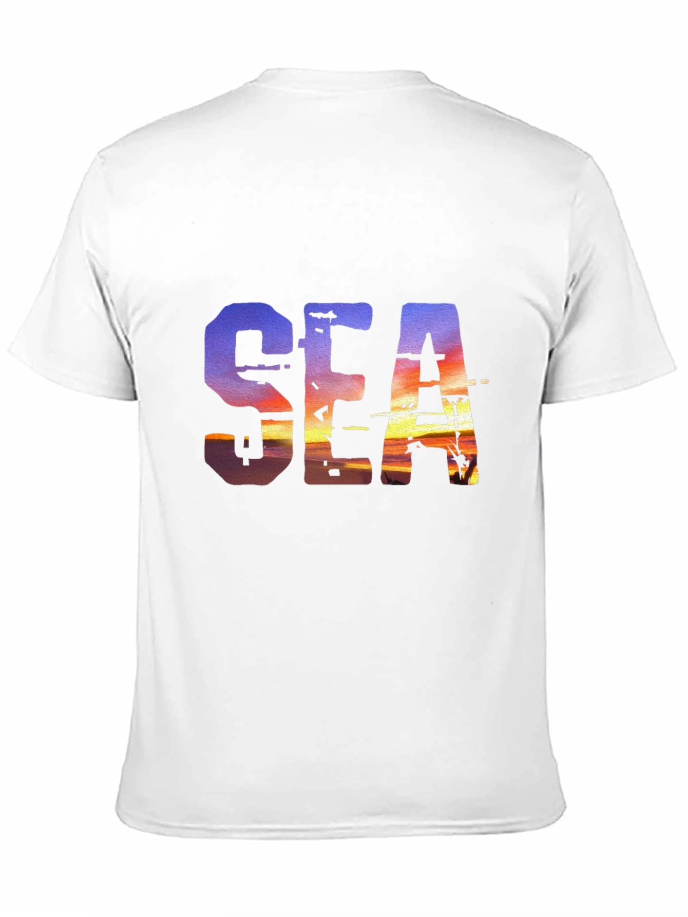 Sunset Sea Graphic T-Shirt - Unique Design