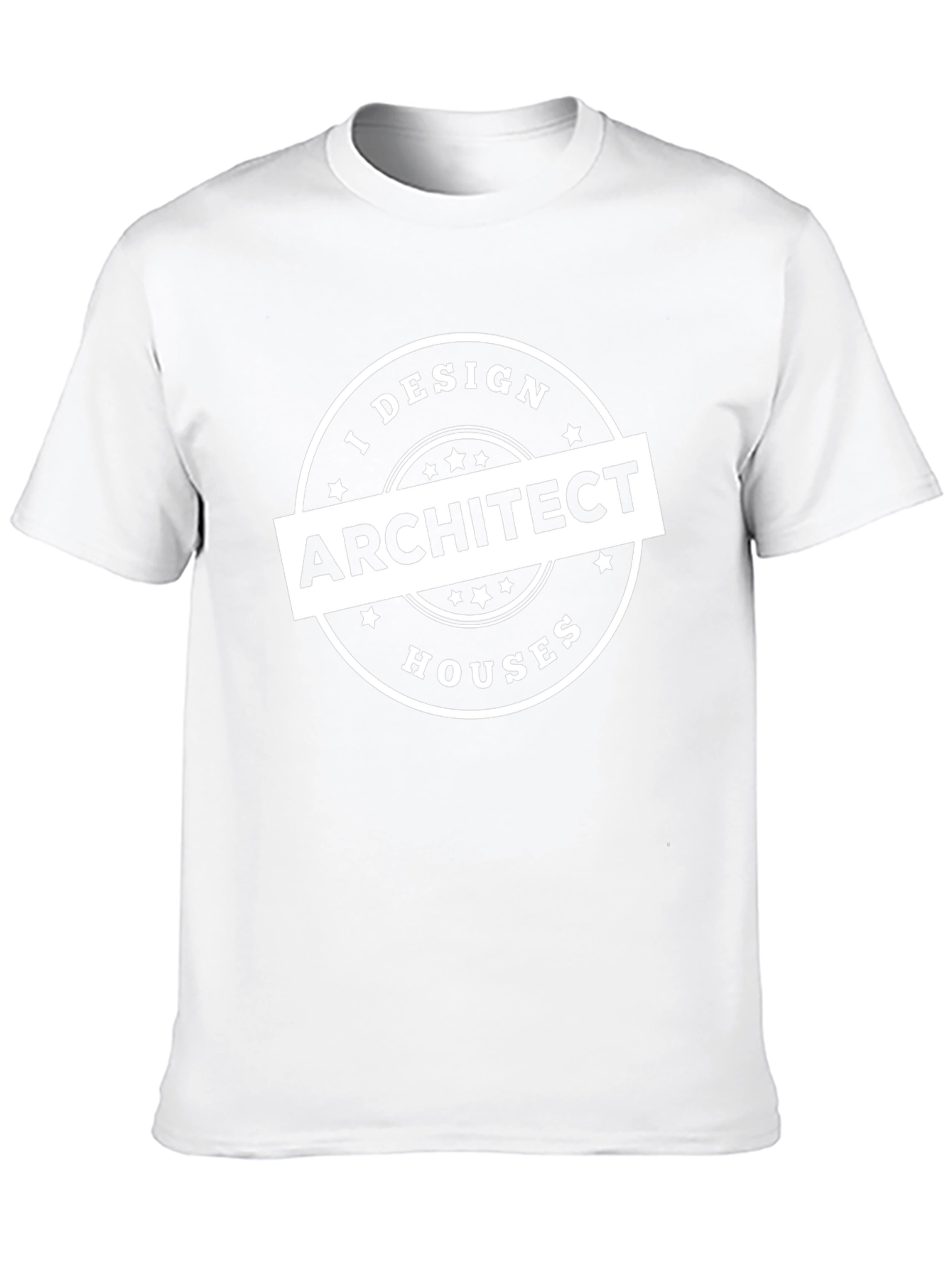 I Design Architect Houses - Black T-Shirt
