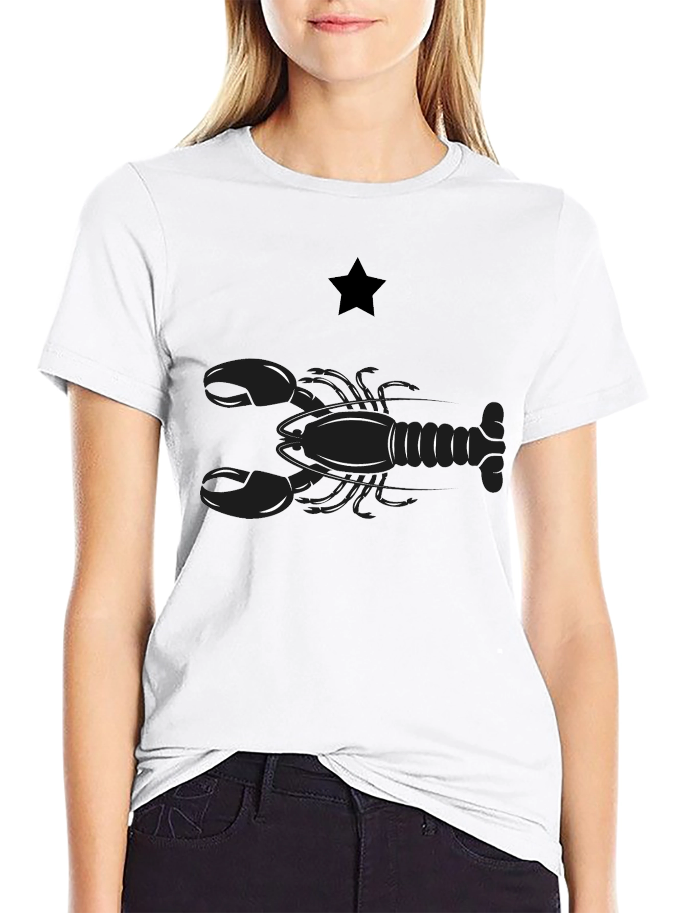 Black Lobster Graphic Tee