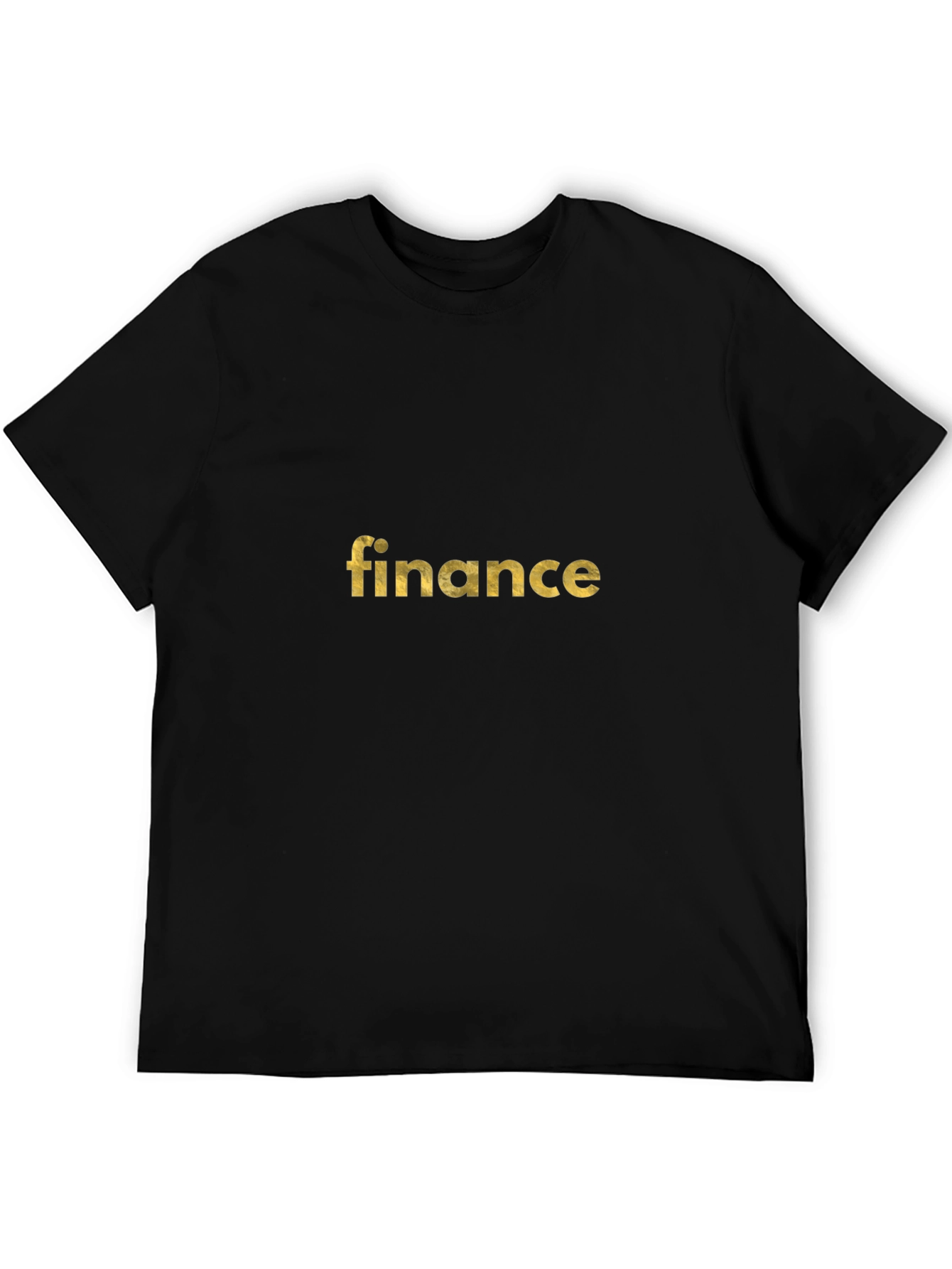 Finance Graphic Tee - Black