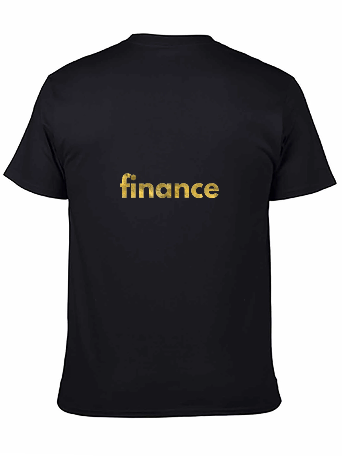 Finance Graphic Tee - Black